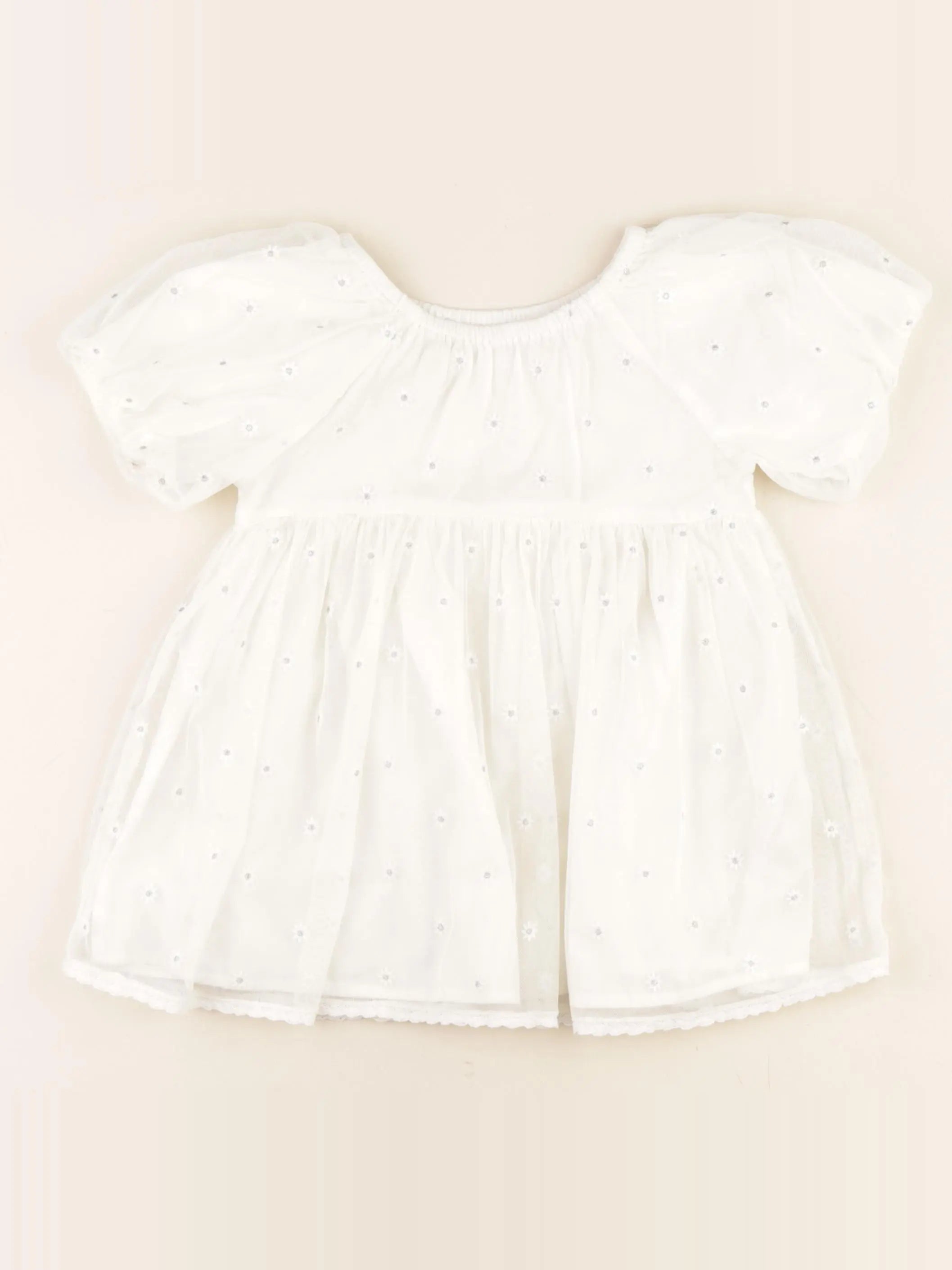 Zara - robe blanc - 18/24 mois