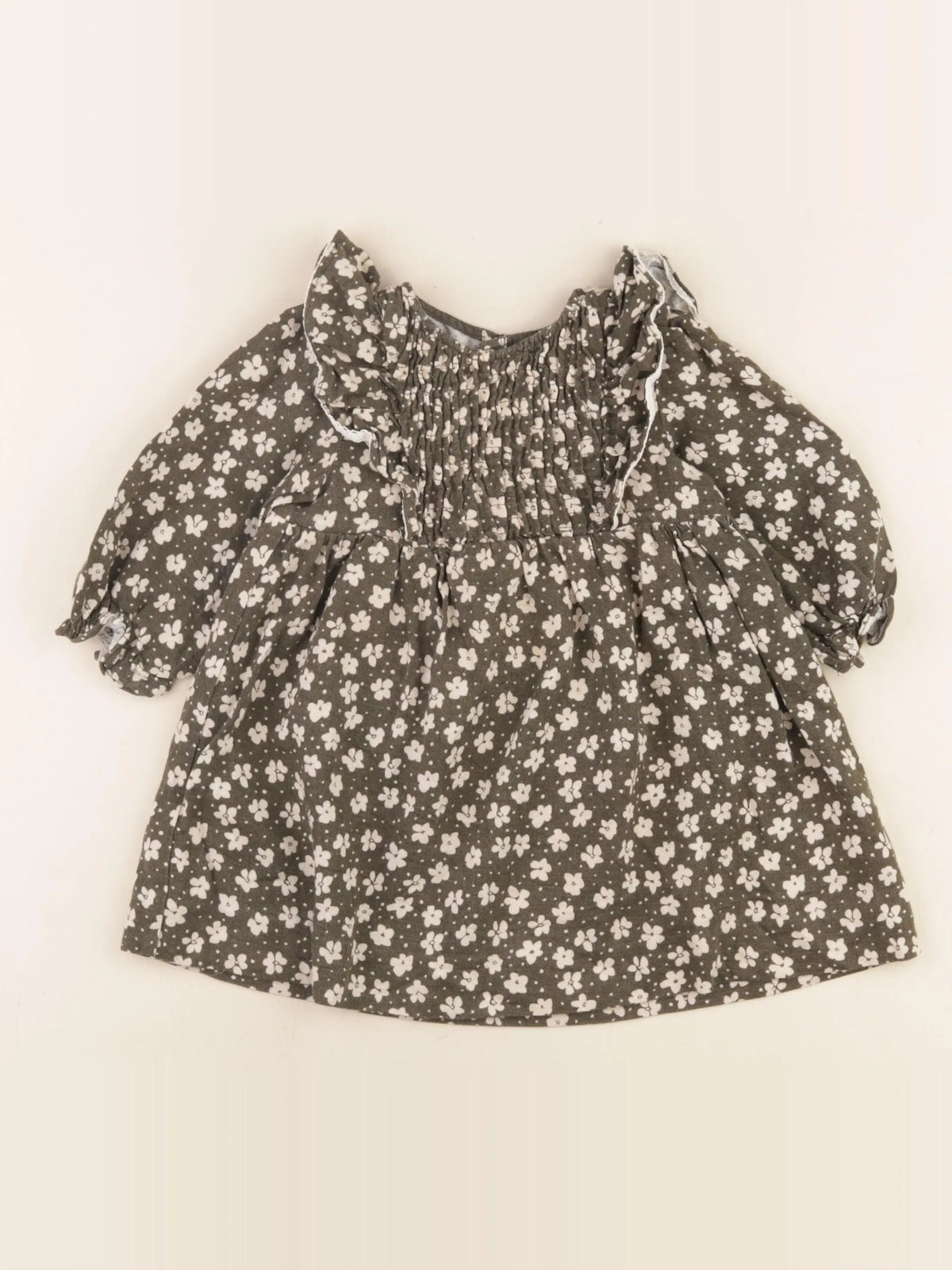 Zara - robe vert - 18/24 mois