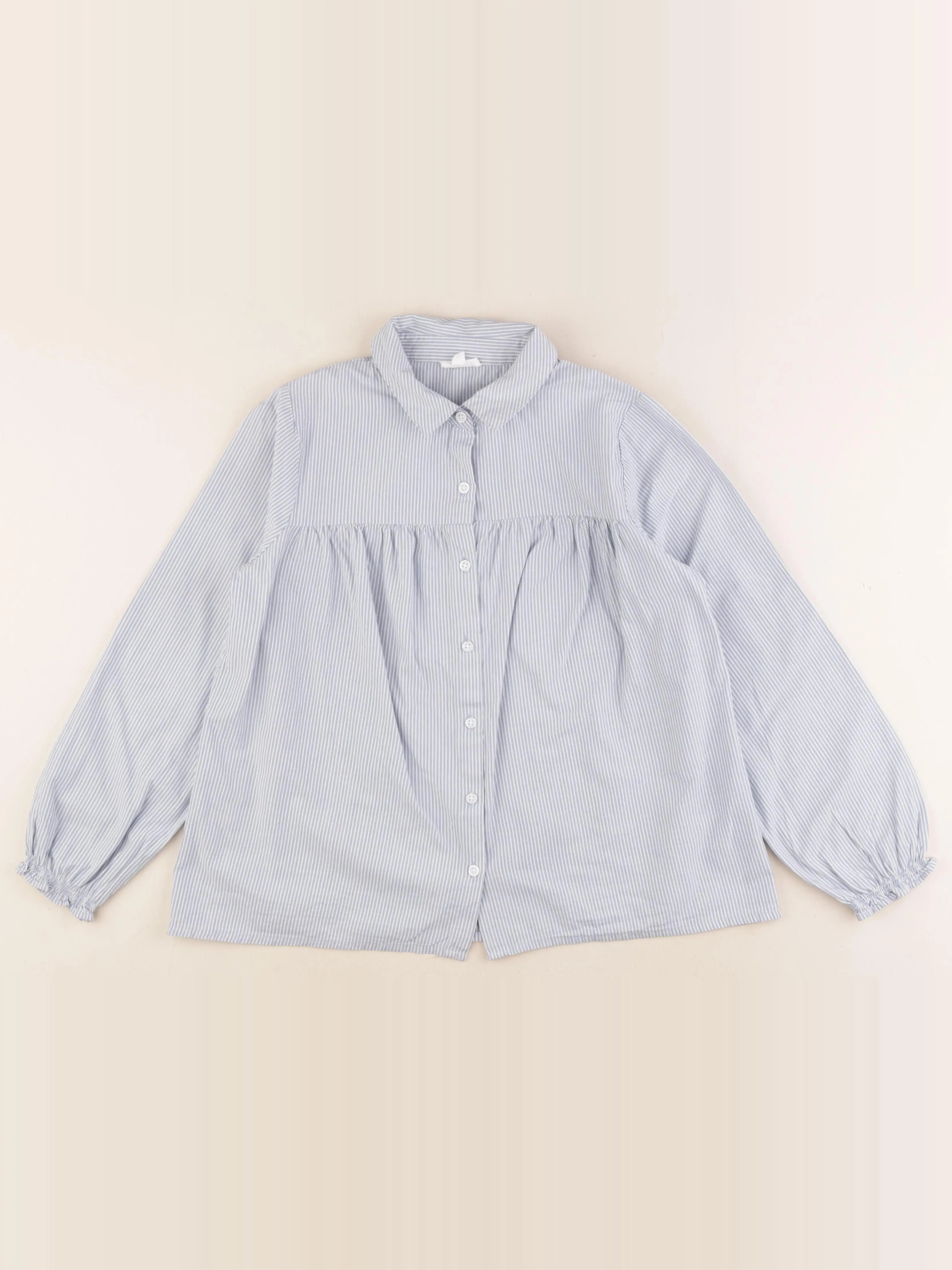 Vertbaudet - blouse bleu - 12 ans