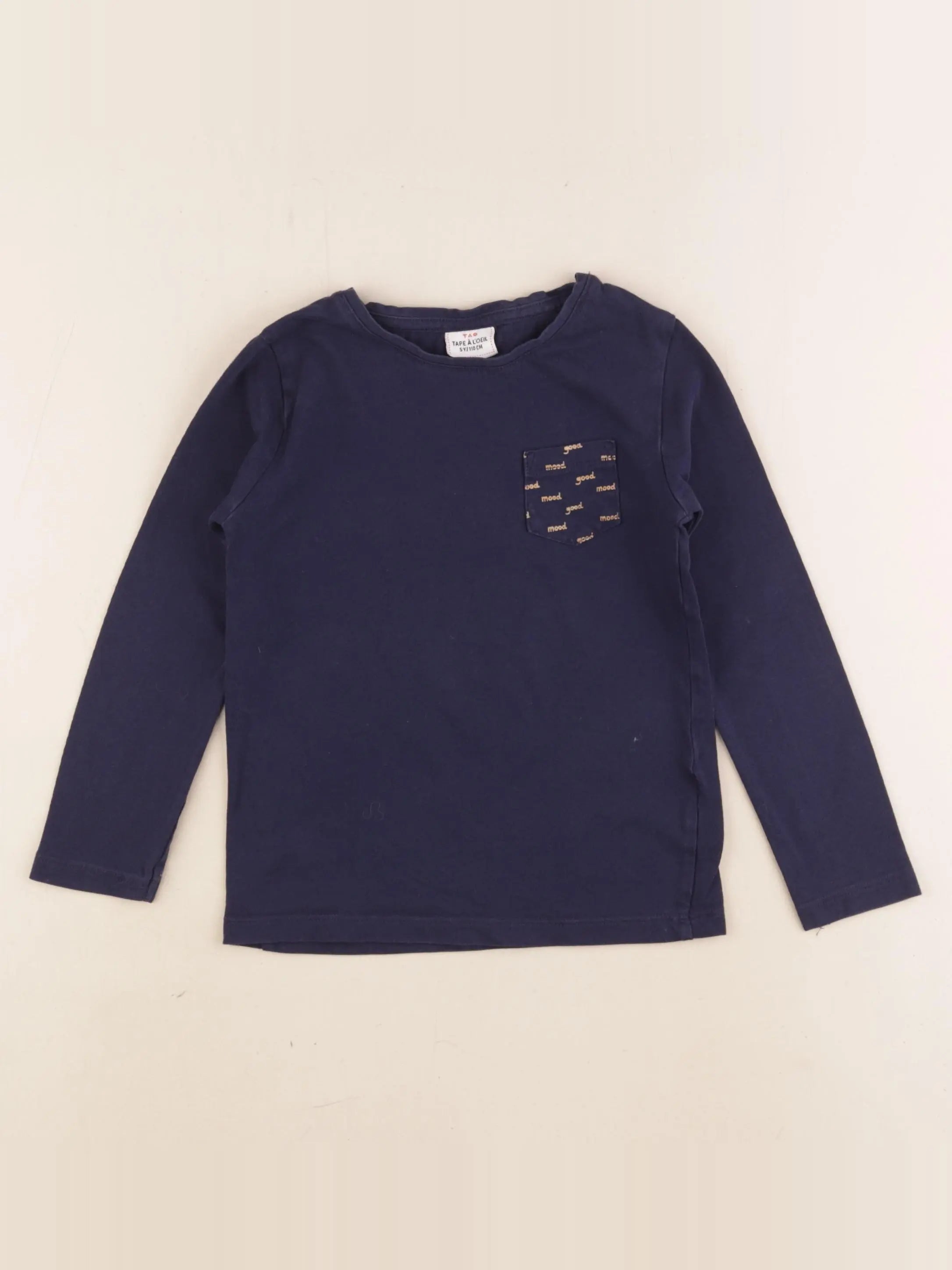 Tape à l'oeil - tee-shirt bleu - 5 ans