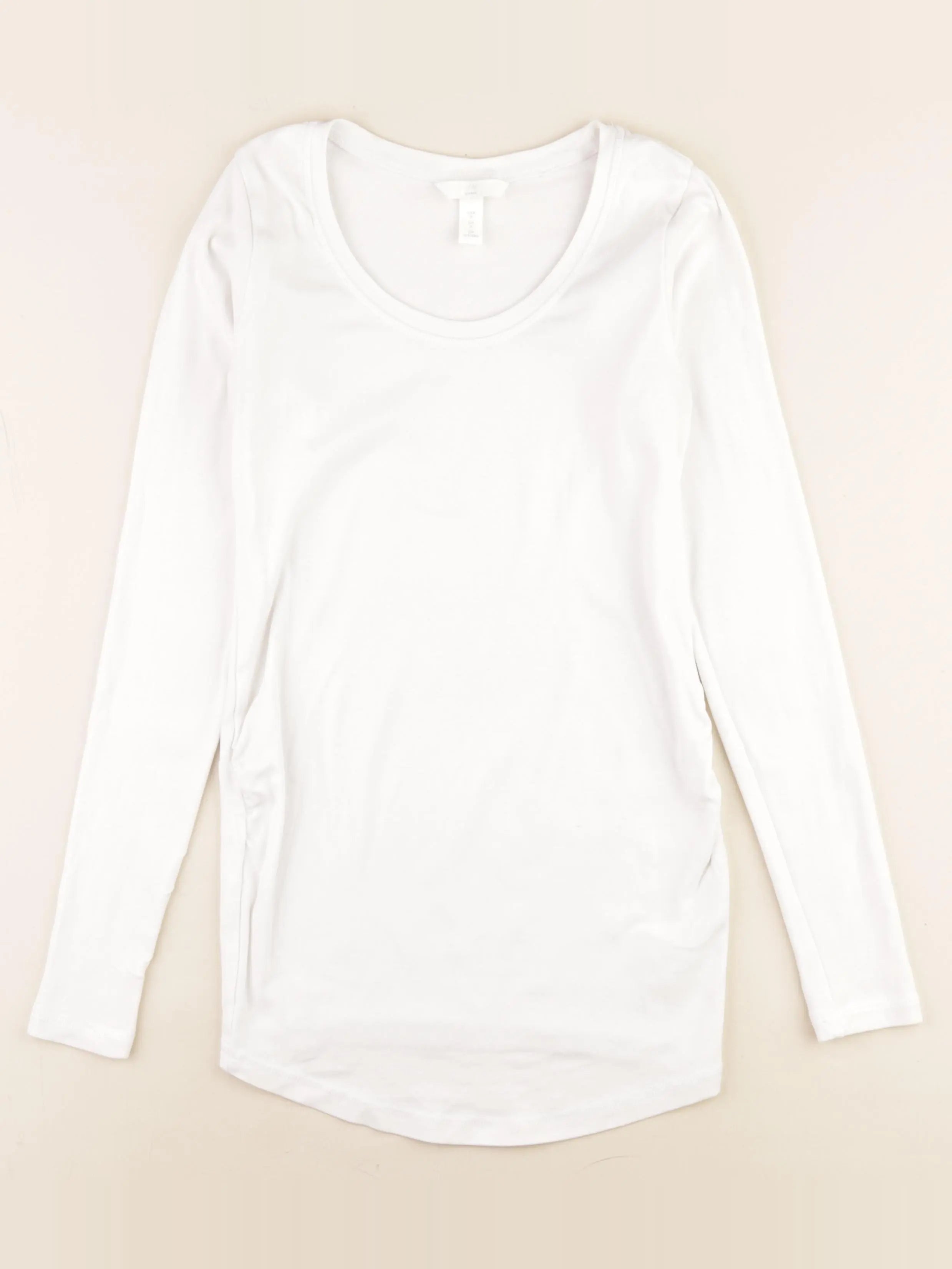 H&M - tee-shirt grossesse blanc - s