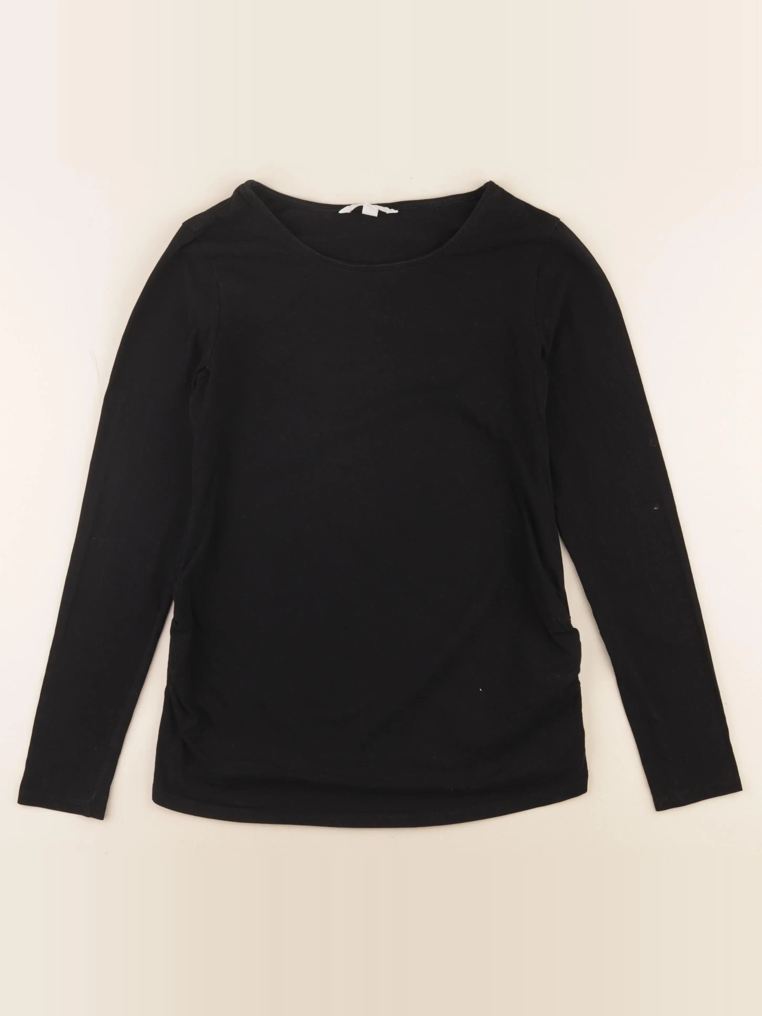 H&M - tee-shirt grossesse noir - s