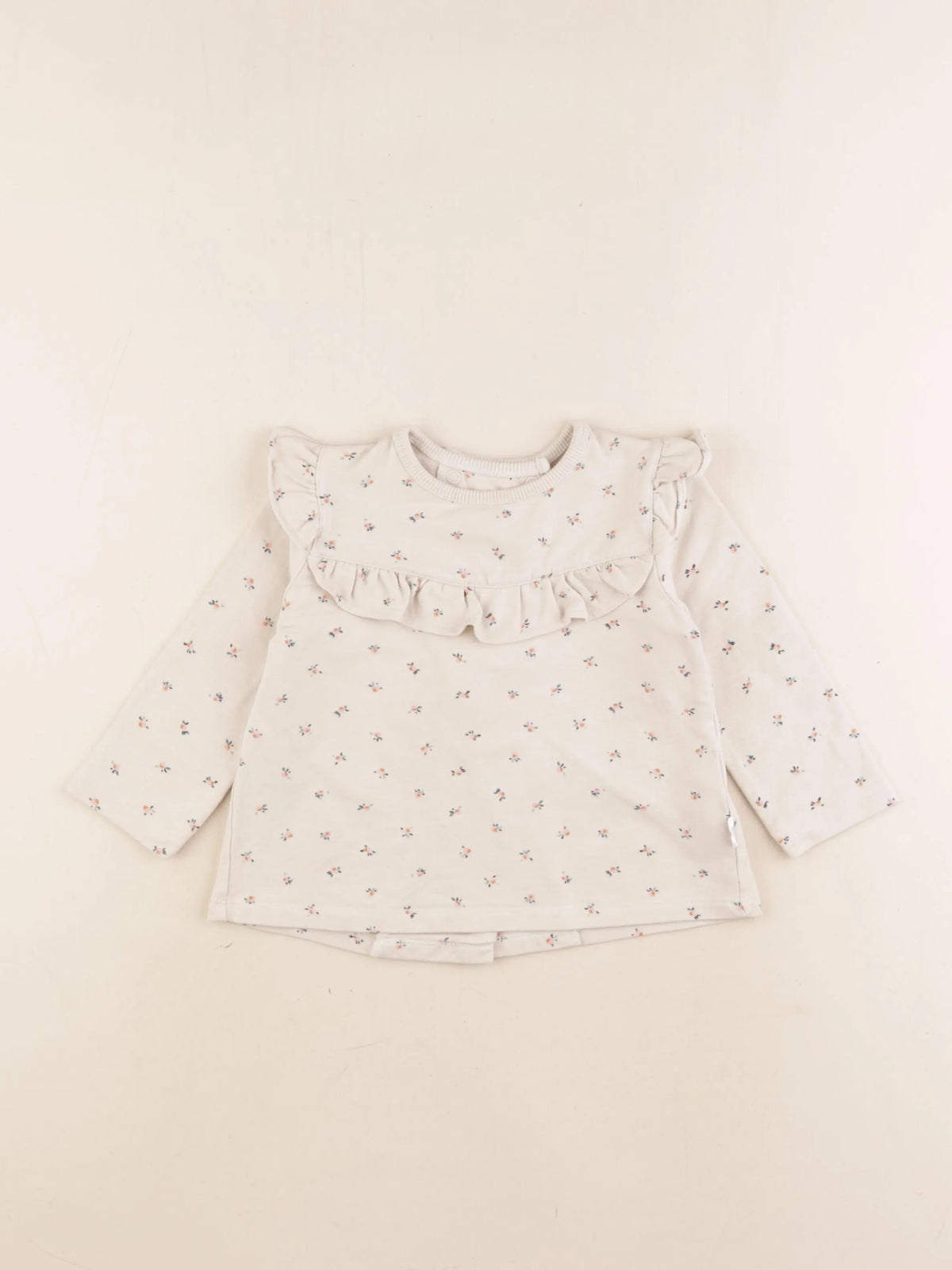La Redoute - tee-shirt beige - 12 mois