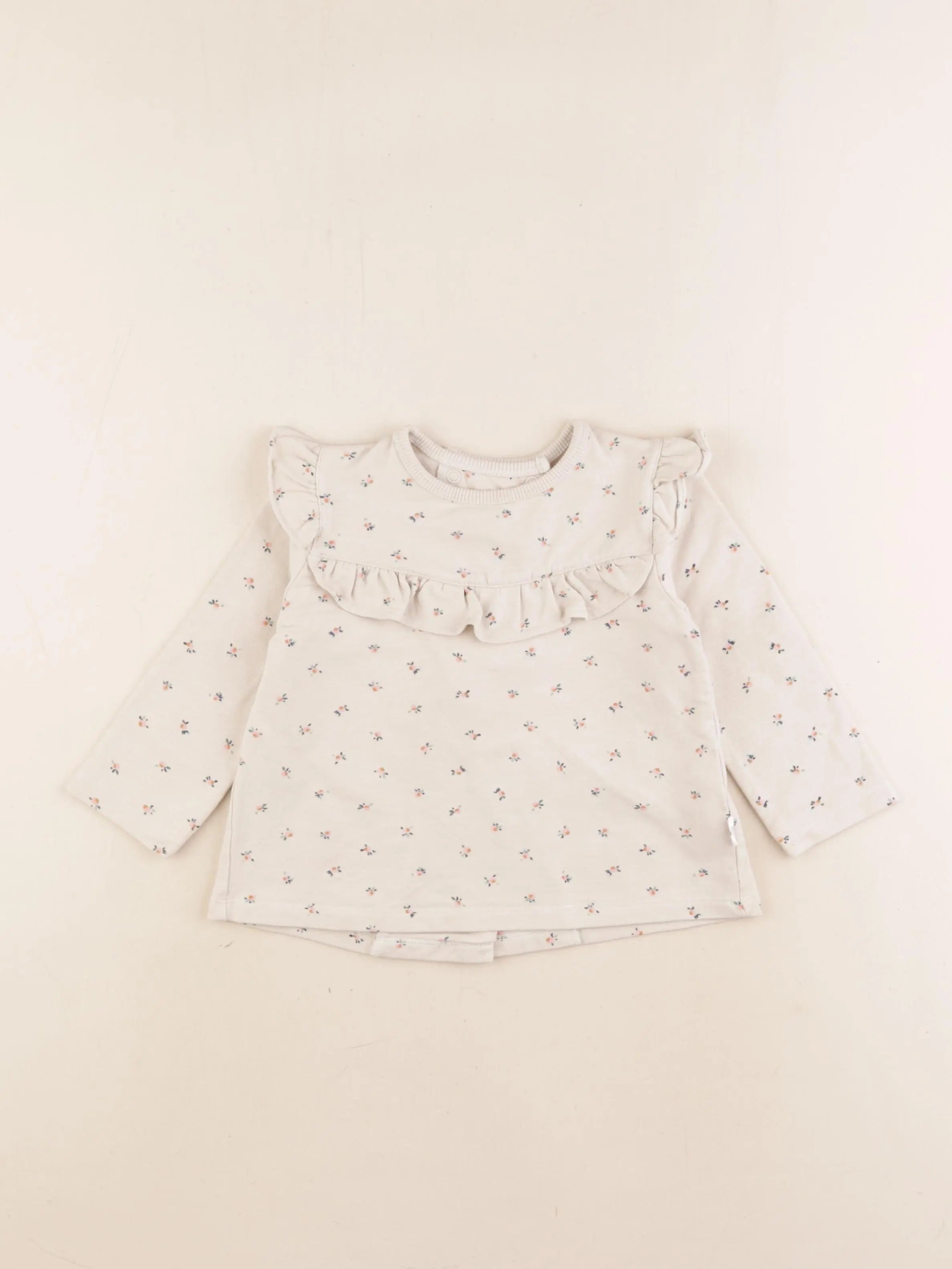La Redoute - tee-shirt beige - 12 mois