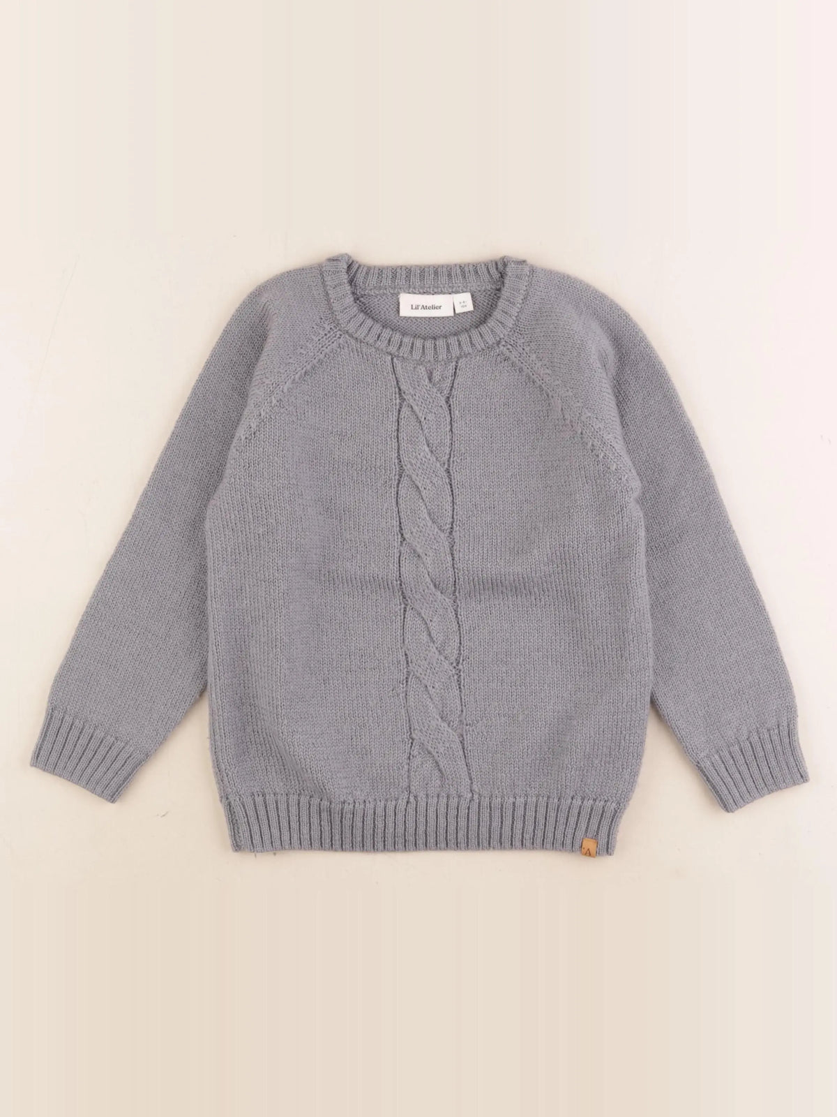 Lil'Atelier - pull gris - 3/4 ans
