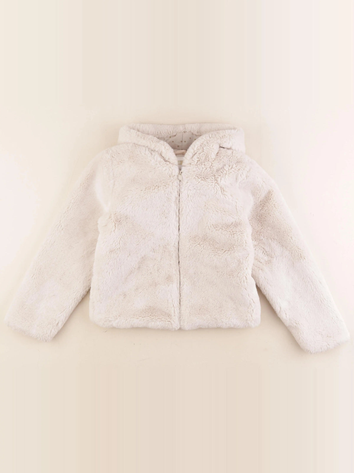 Okaidi - veste doublé beige - 8 ans