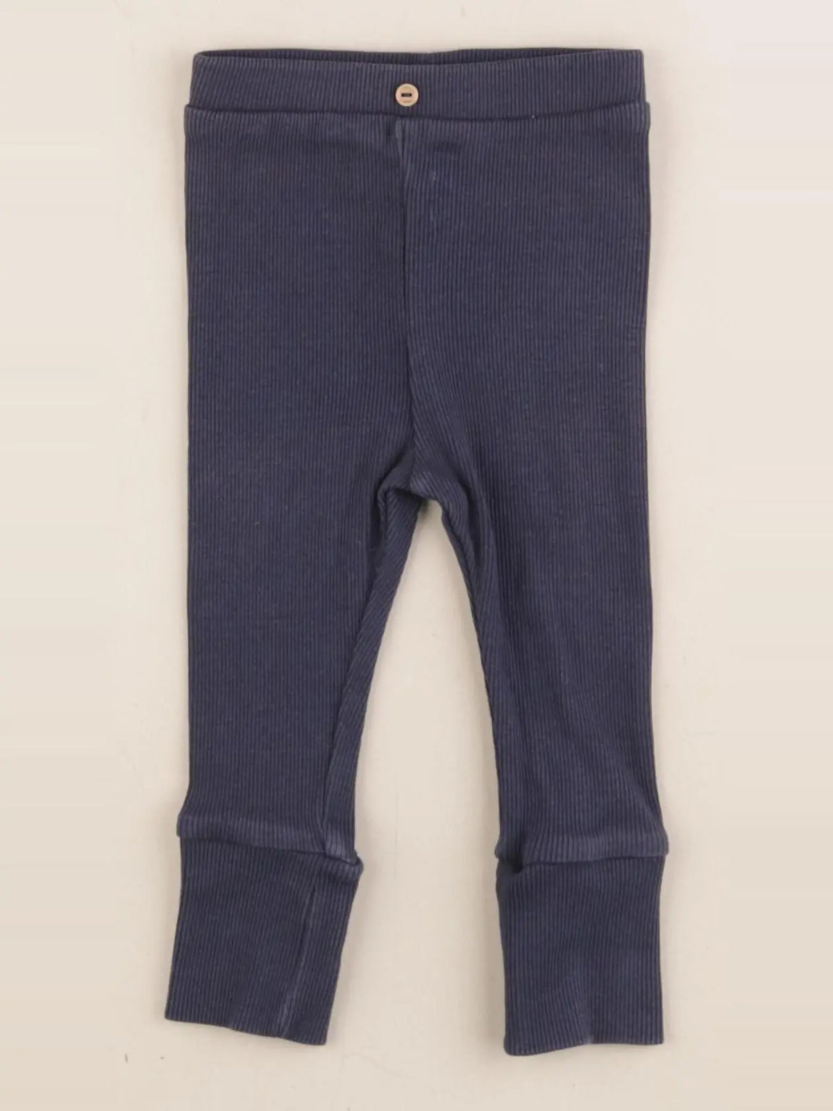 Vertbaudet - legging bleu - 6 mois