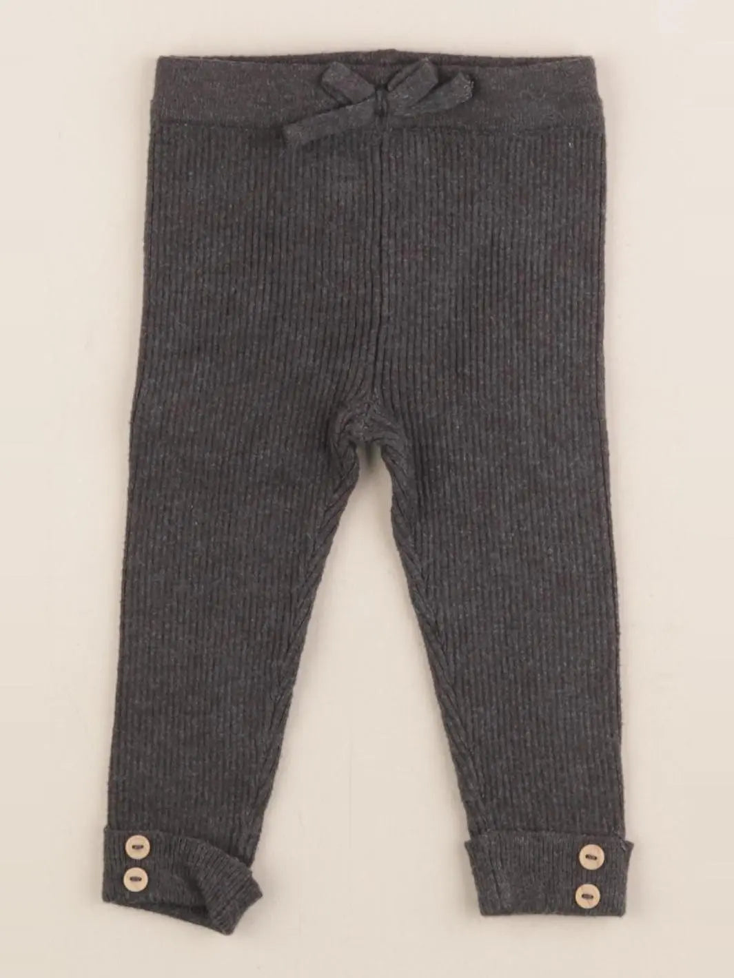 Vertbaudet - legging gris - 6 mois