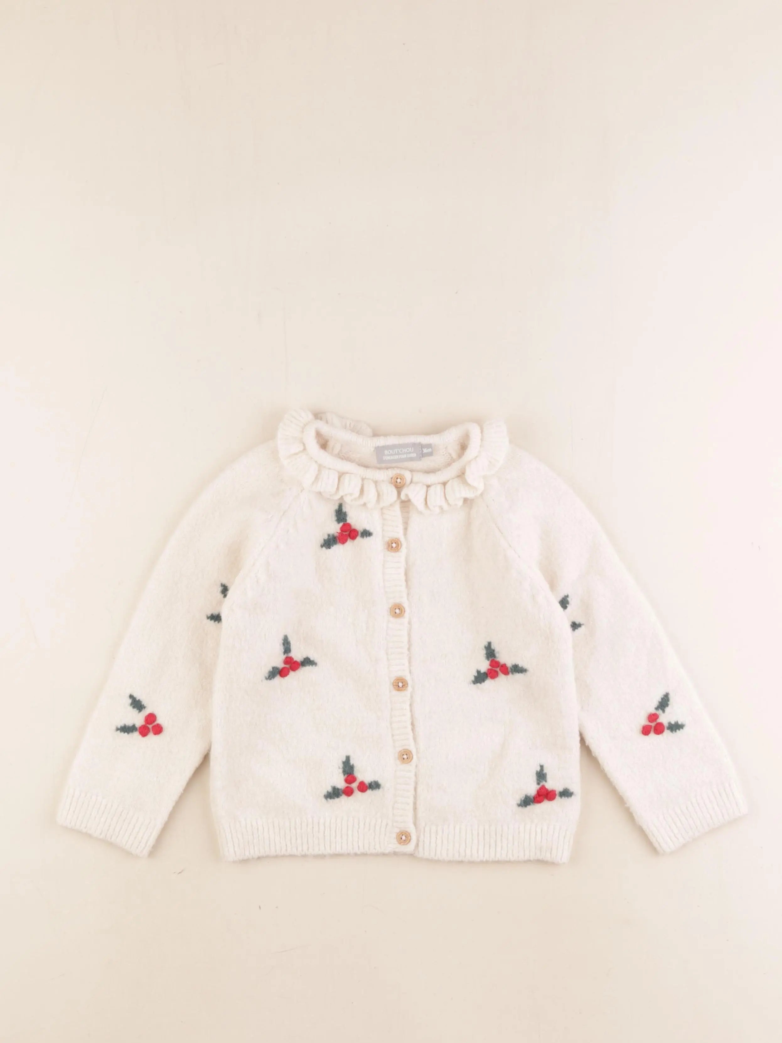 Boutchou - gilet beige - 36 mois