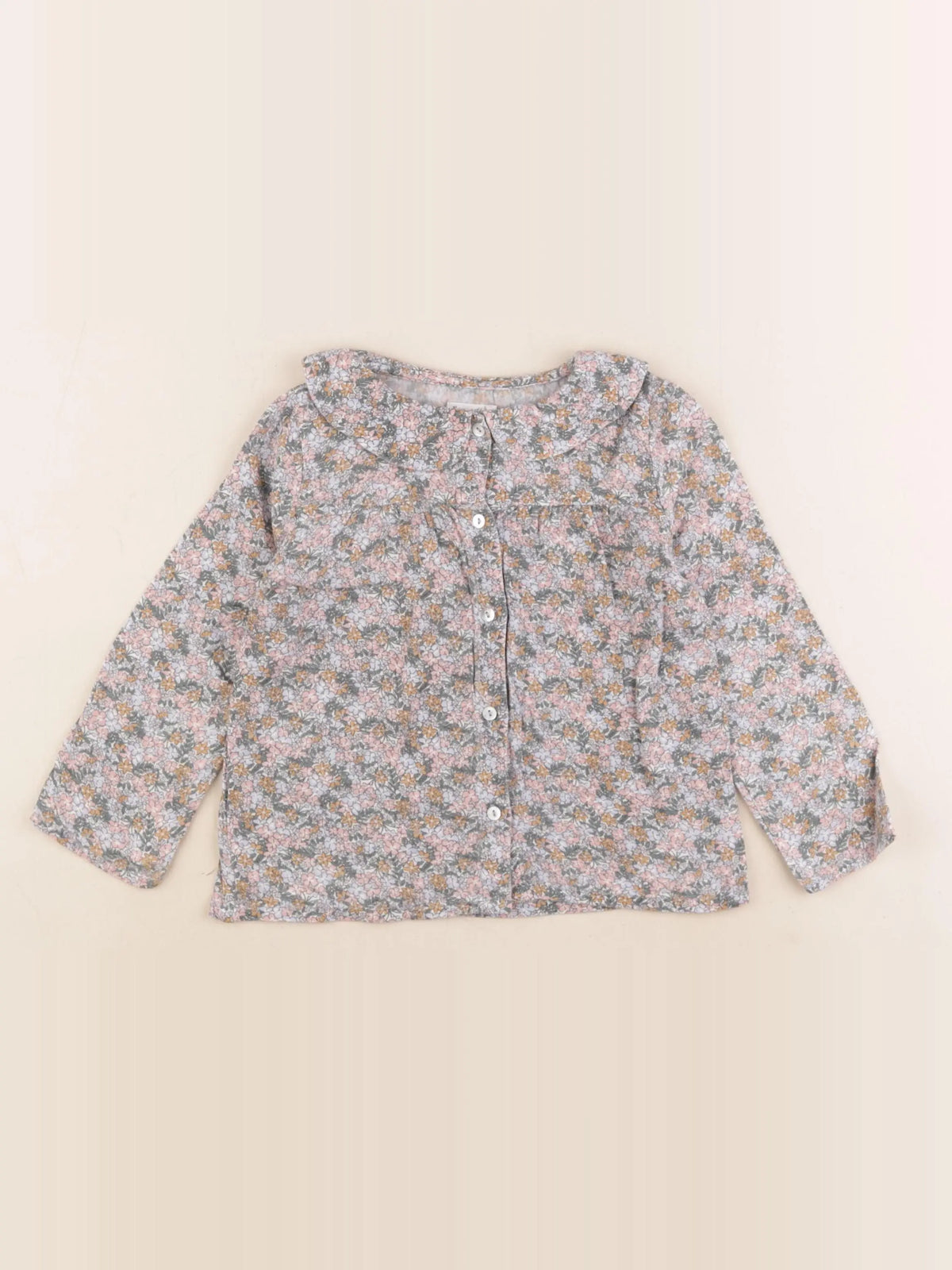 Eden & Victor - blouse multicolore - 4 ans