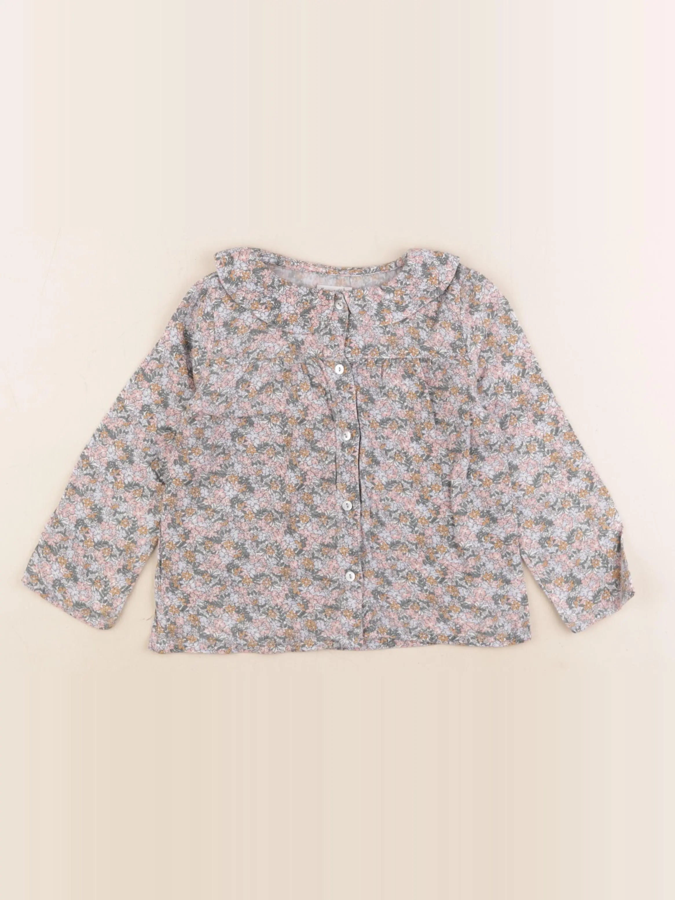 Eden & Victor - blouse multicolore - 4 ans