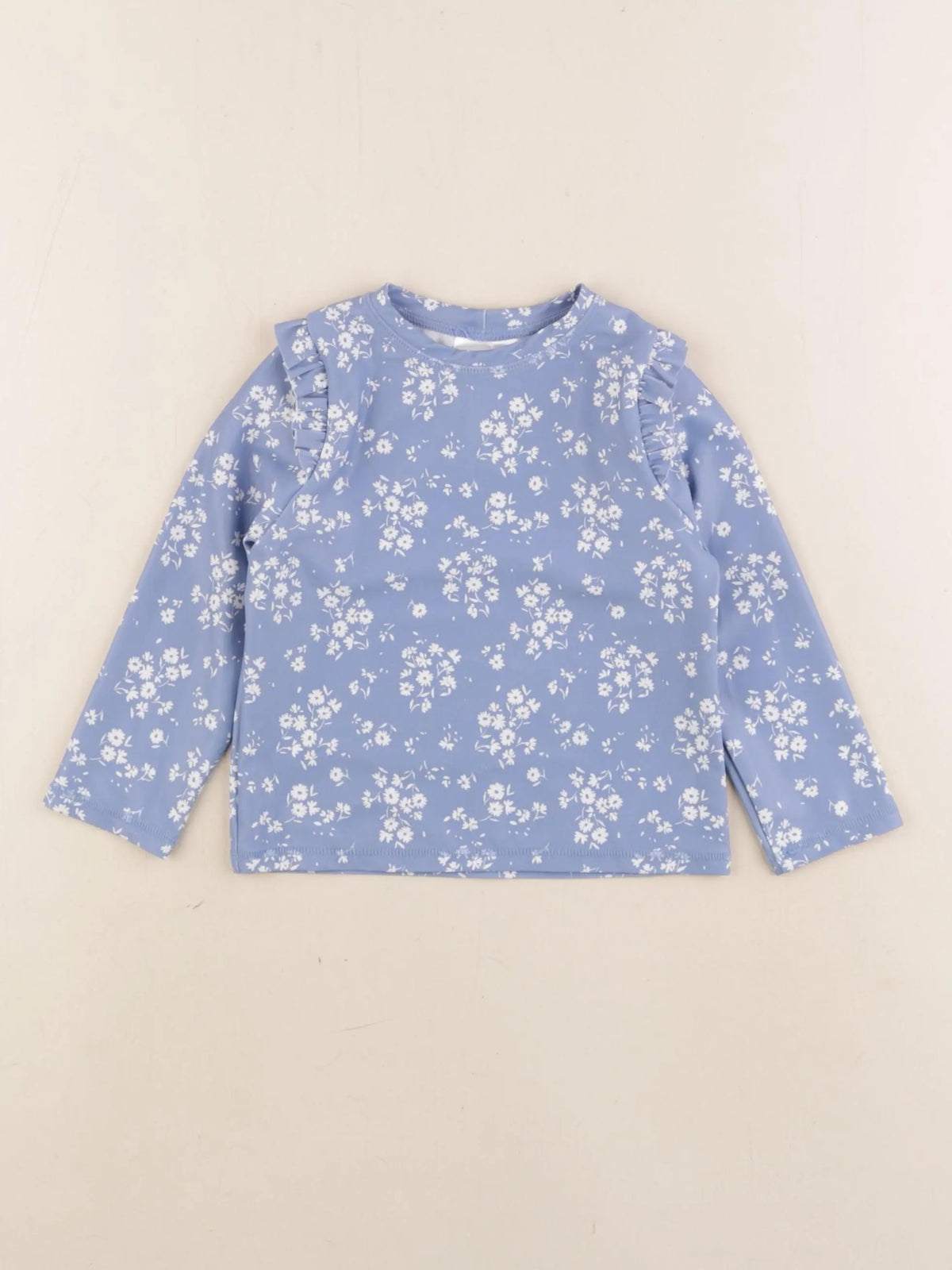 H&M - tee-shirt de bain bleu - 9/12 mois