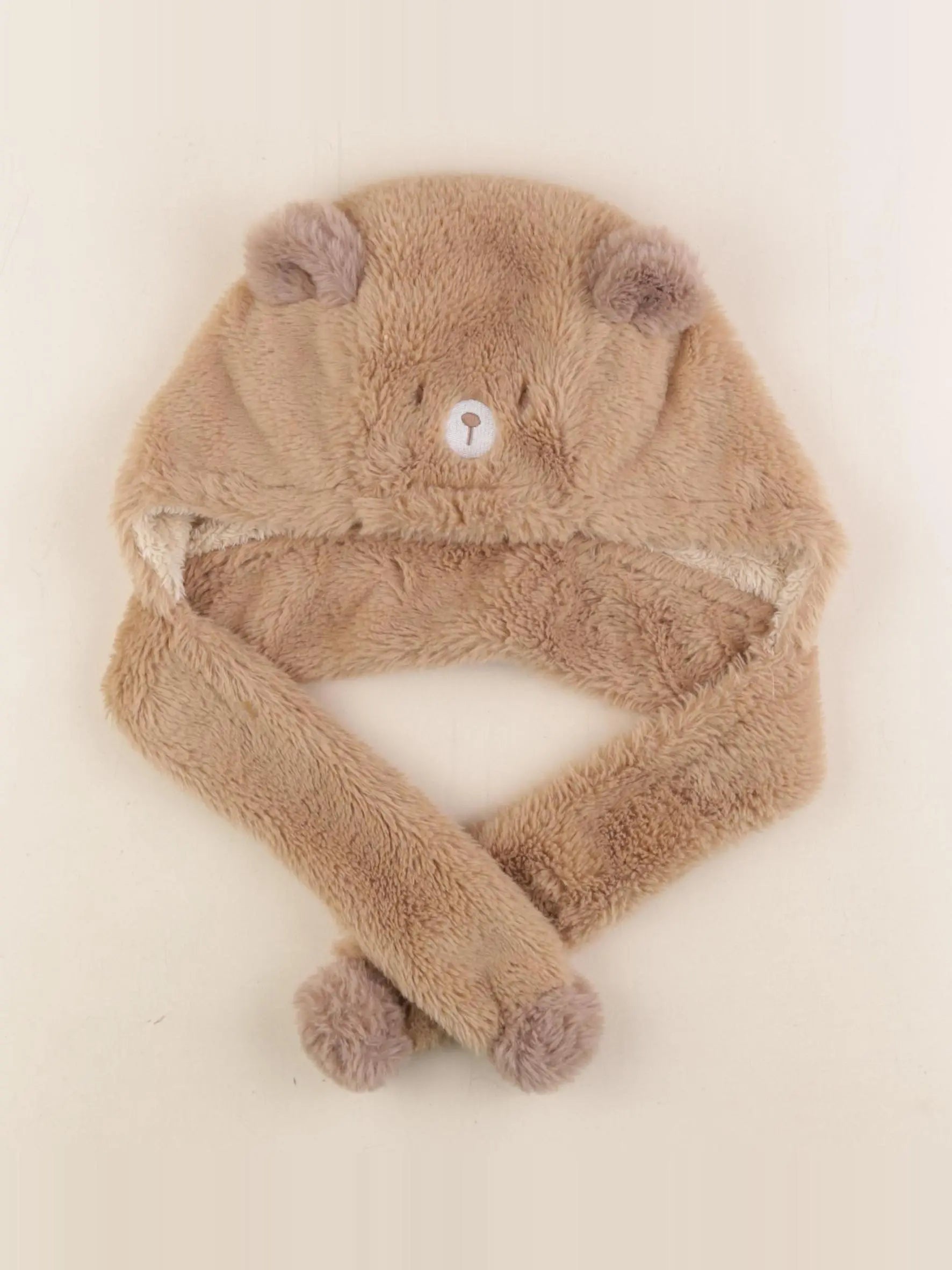 Vertbaudet - cagoule marron - 2/3 ans