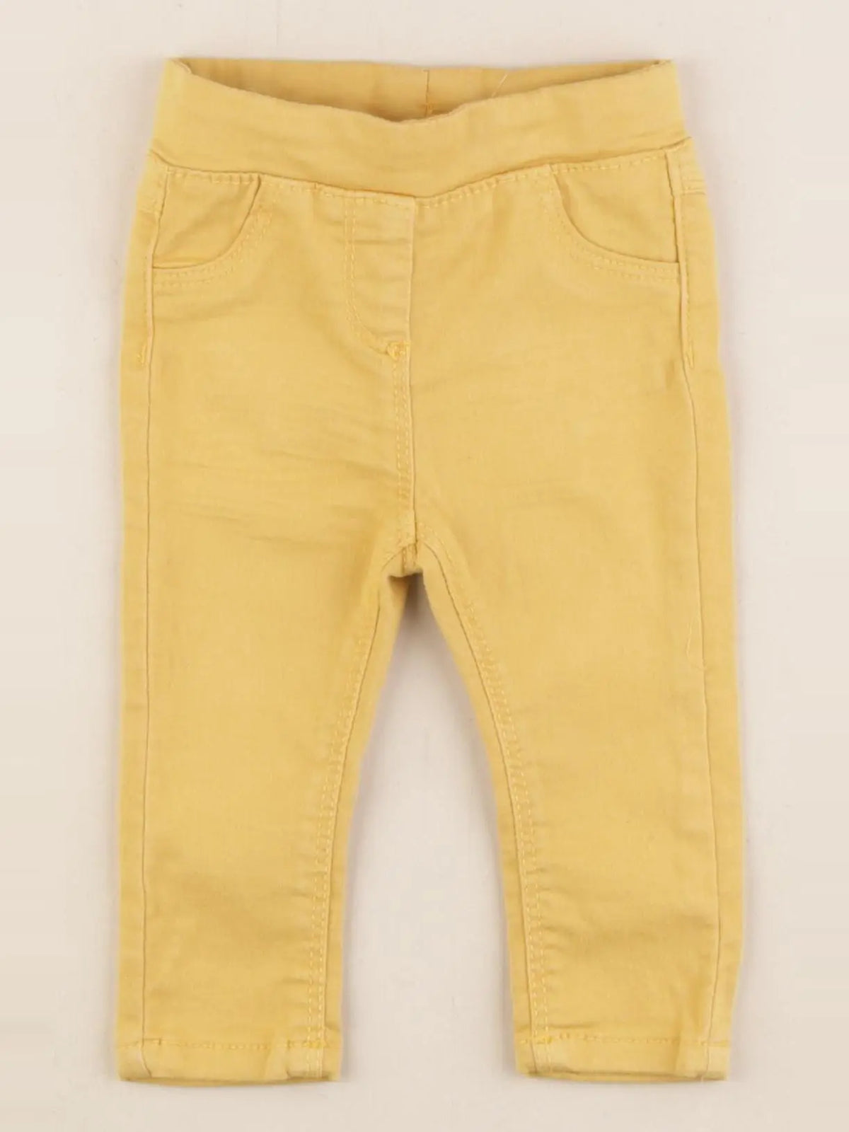 Tape à l'oeil - jegging jaune - 9 mois