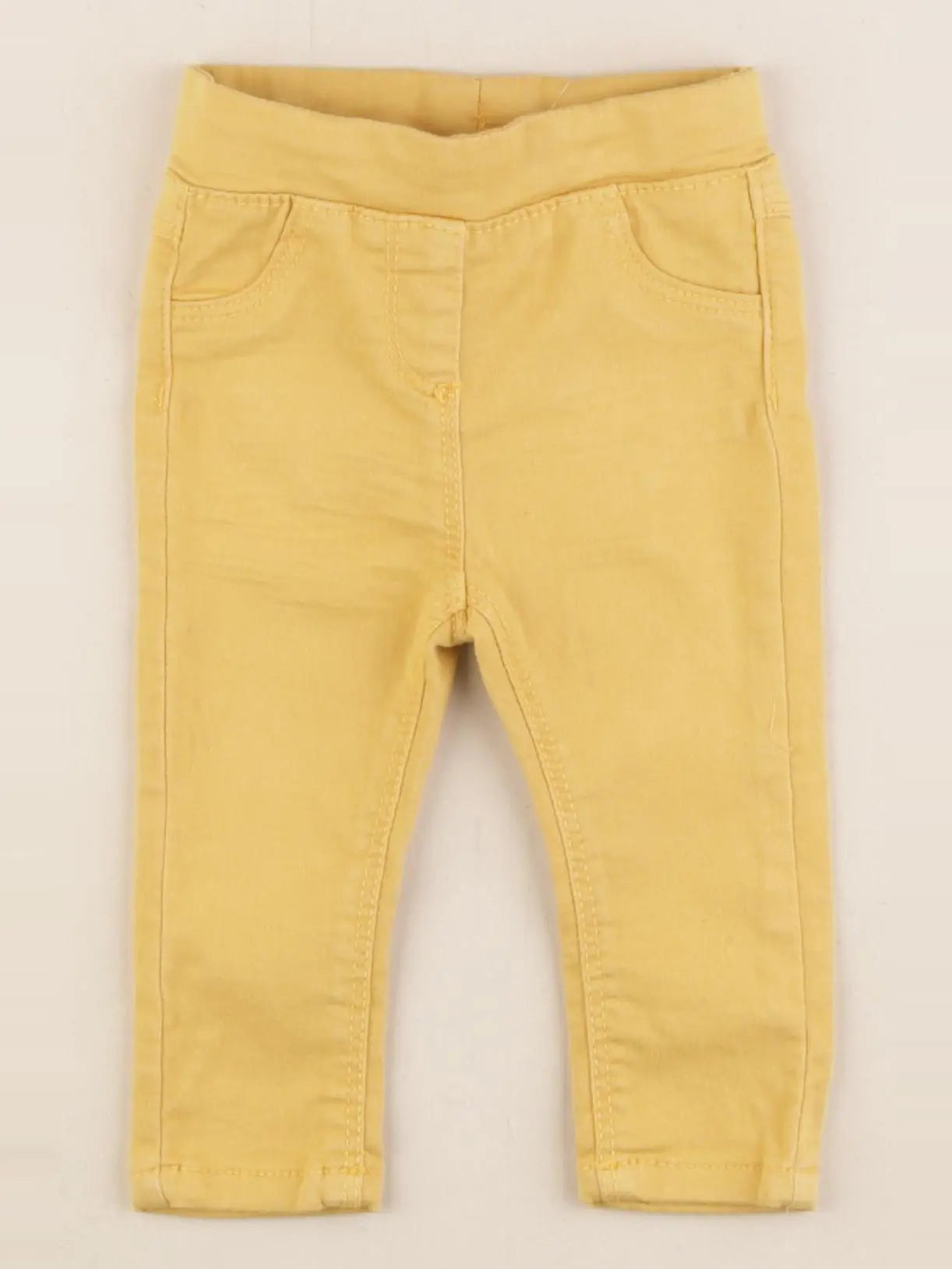 Tape à l'oeil - jegging jaune - 9 mois
