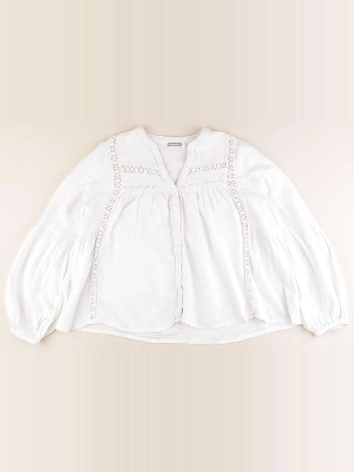 Vertbaudet - blouse grossesse blanc - 44