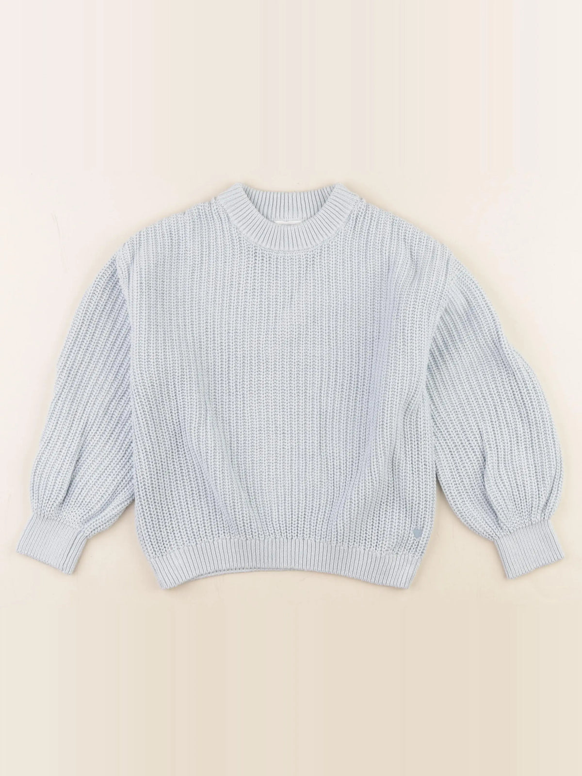 Vertbaudet - pull bleu - 7 ans