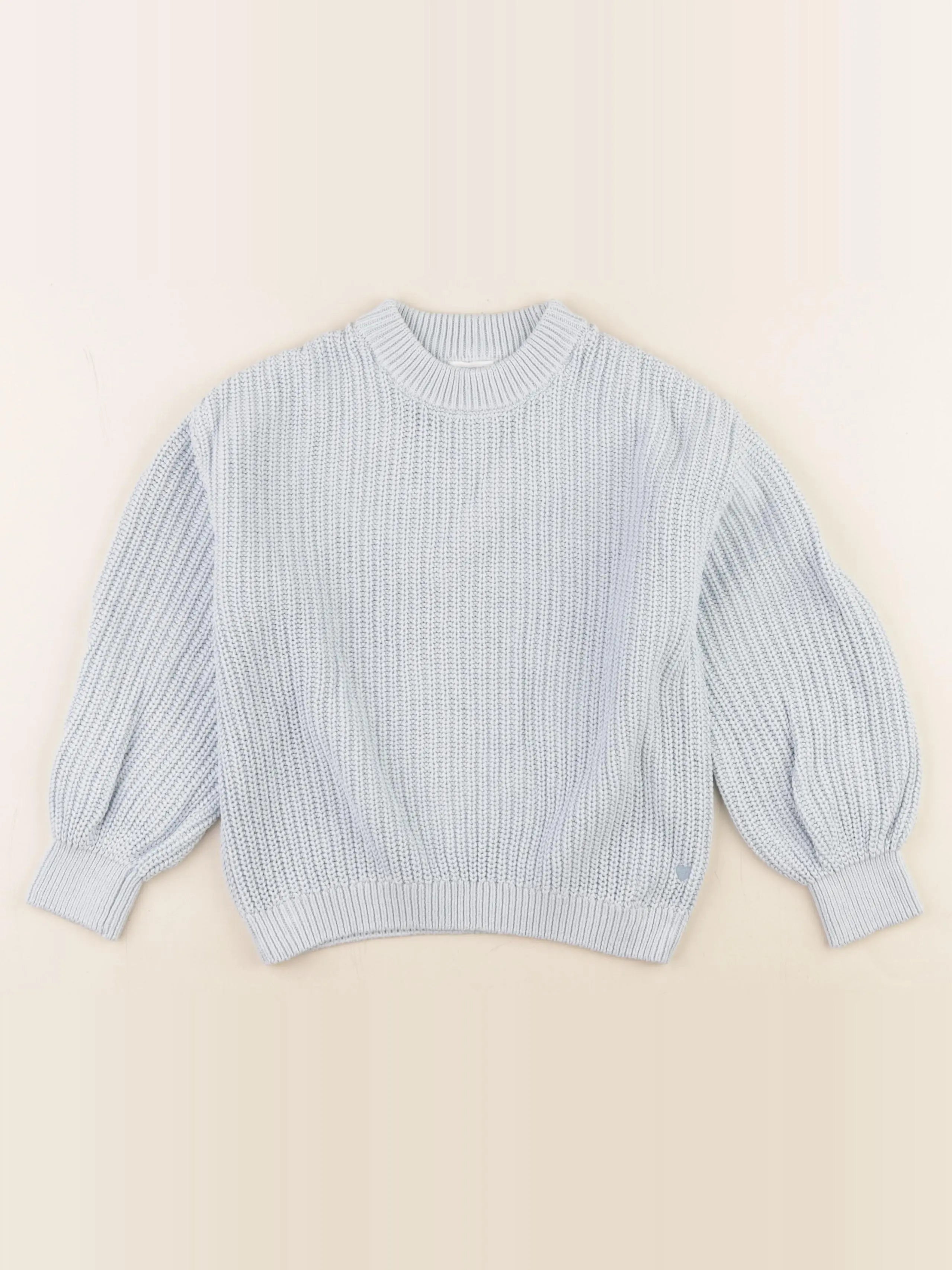 Vertbaudet - pull bleu - 7 ans
