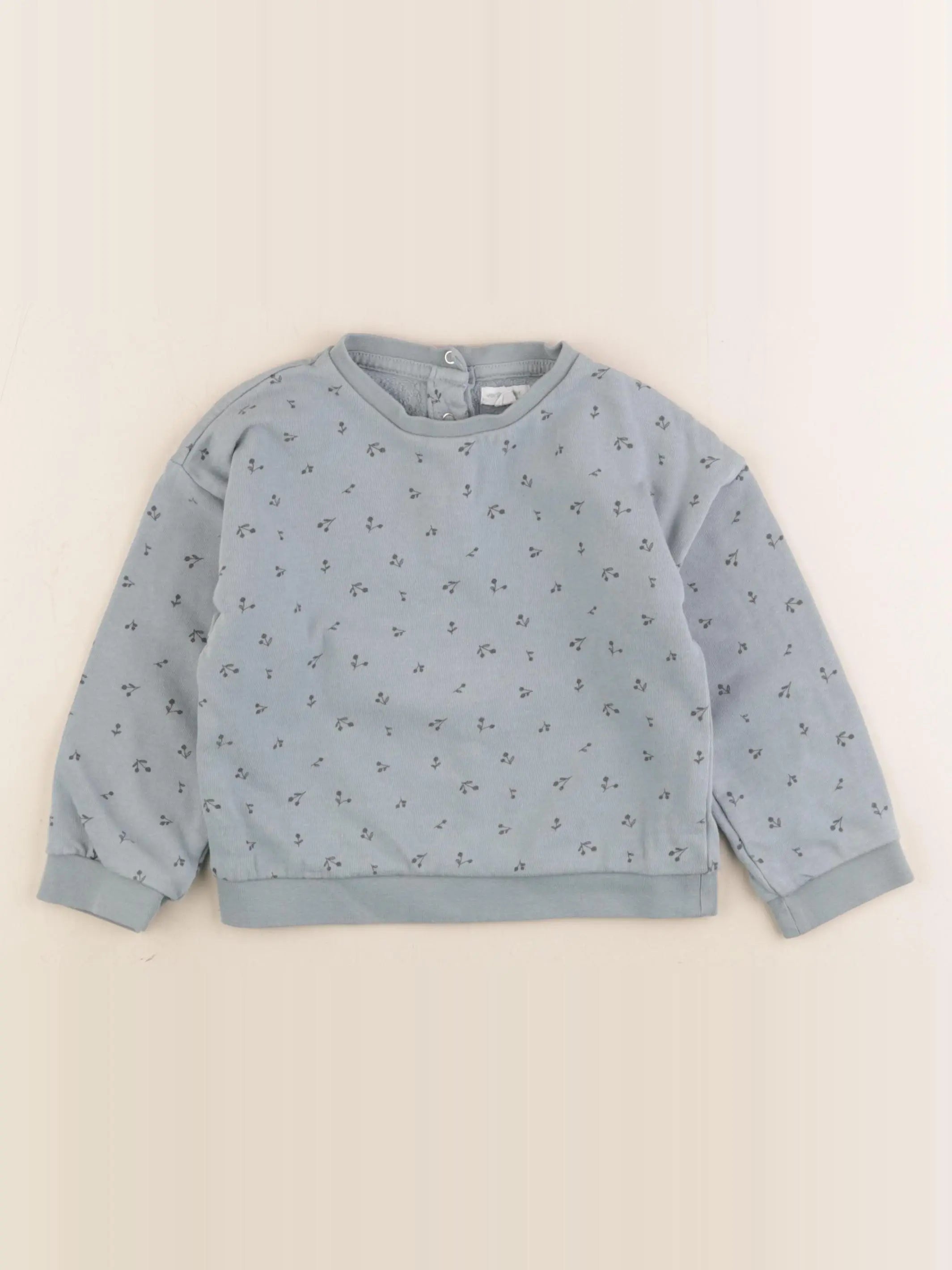 Vertbaudet - sweat bleu - 36 mois