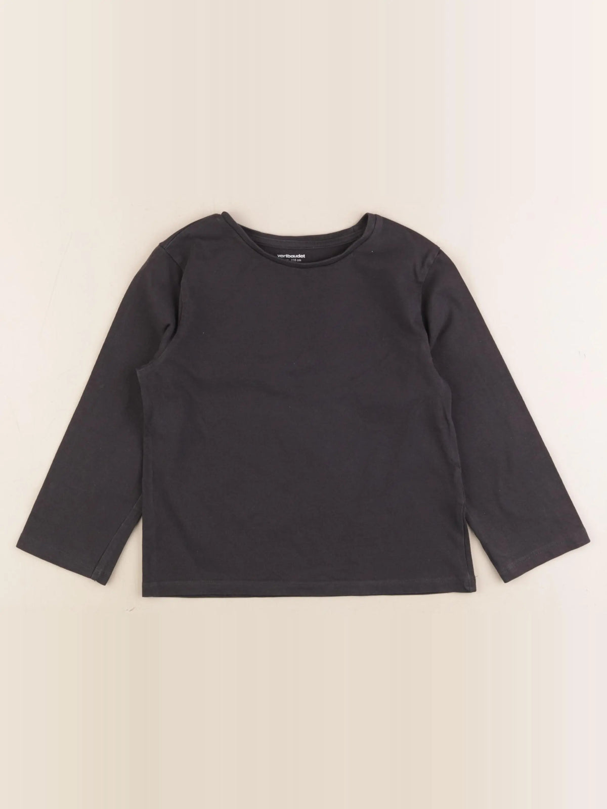 Vertbaudet - tee-shirt gris - 6 ans