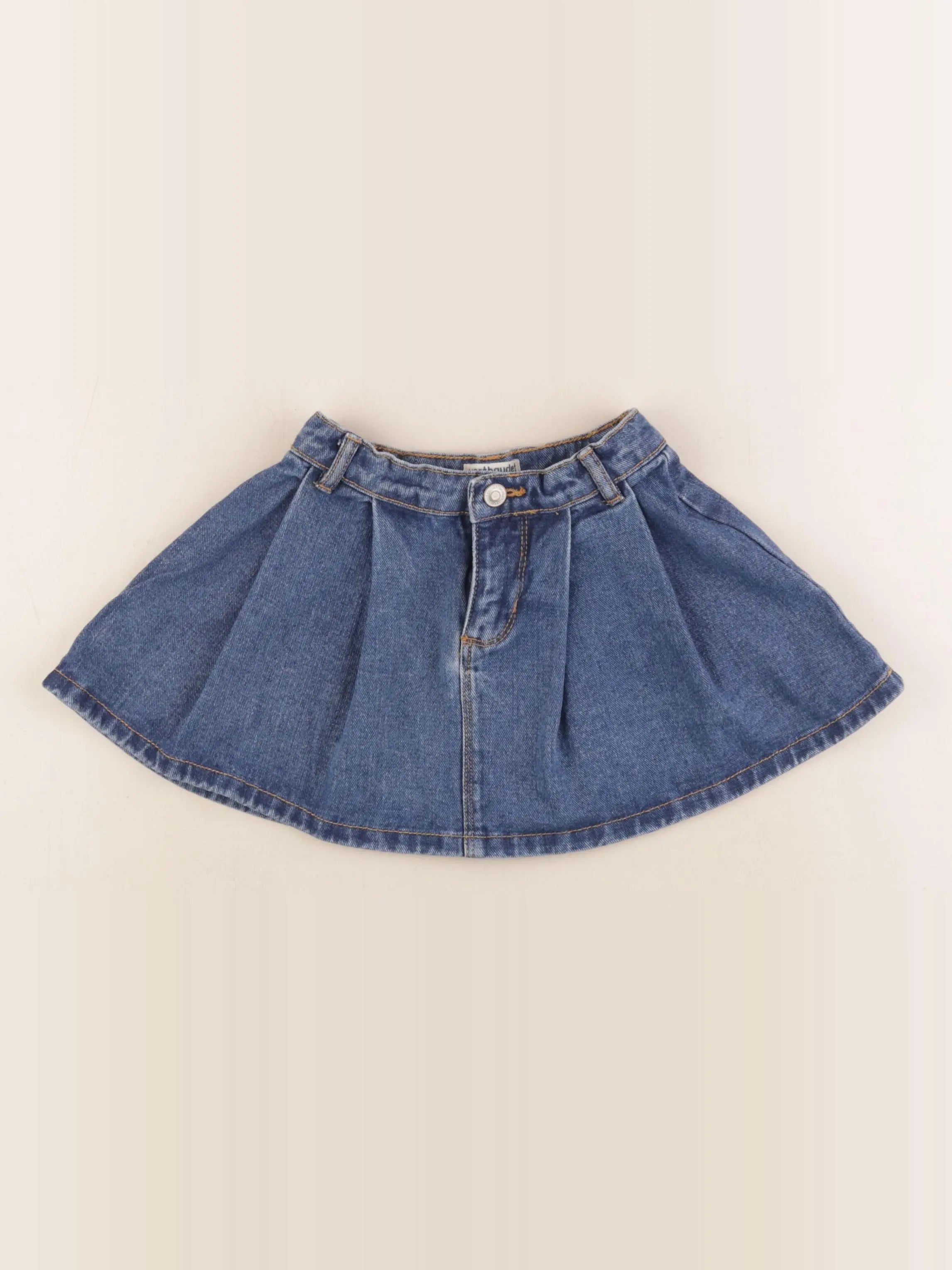 Vertbaudet - jupe bleu - 3 ans
