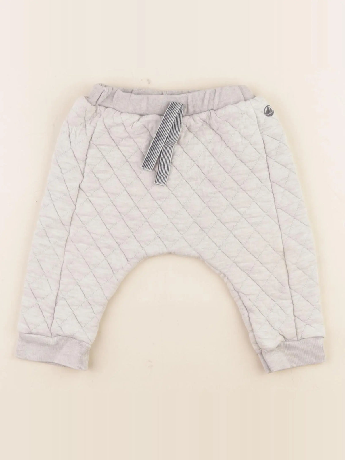 Petit Bateau - sarouel gris - 12 mois