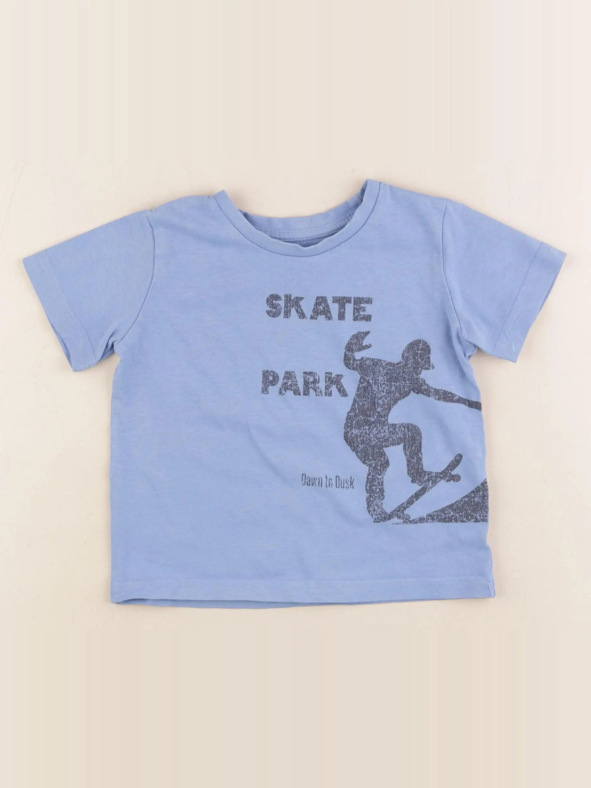 Vertbaudet - tee-shirt bleu - 3 ans