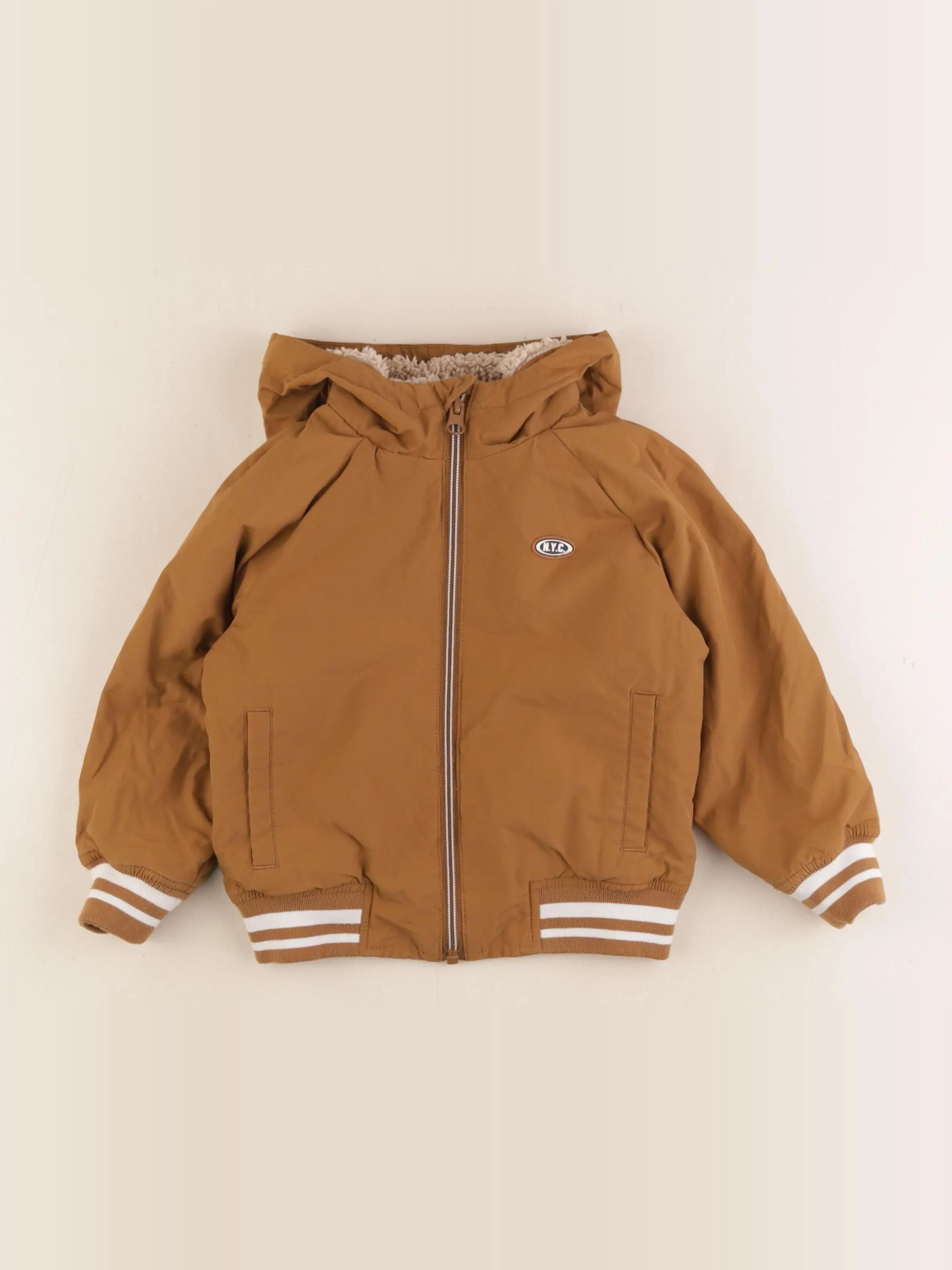Tape à l'oeil - veste marron - 2/3 ans