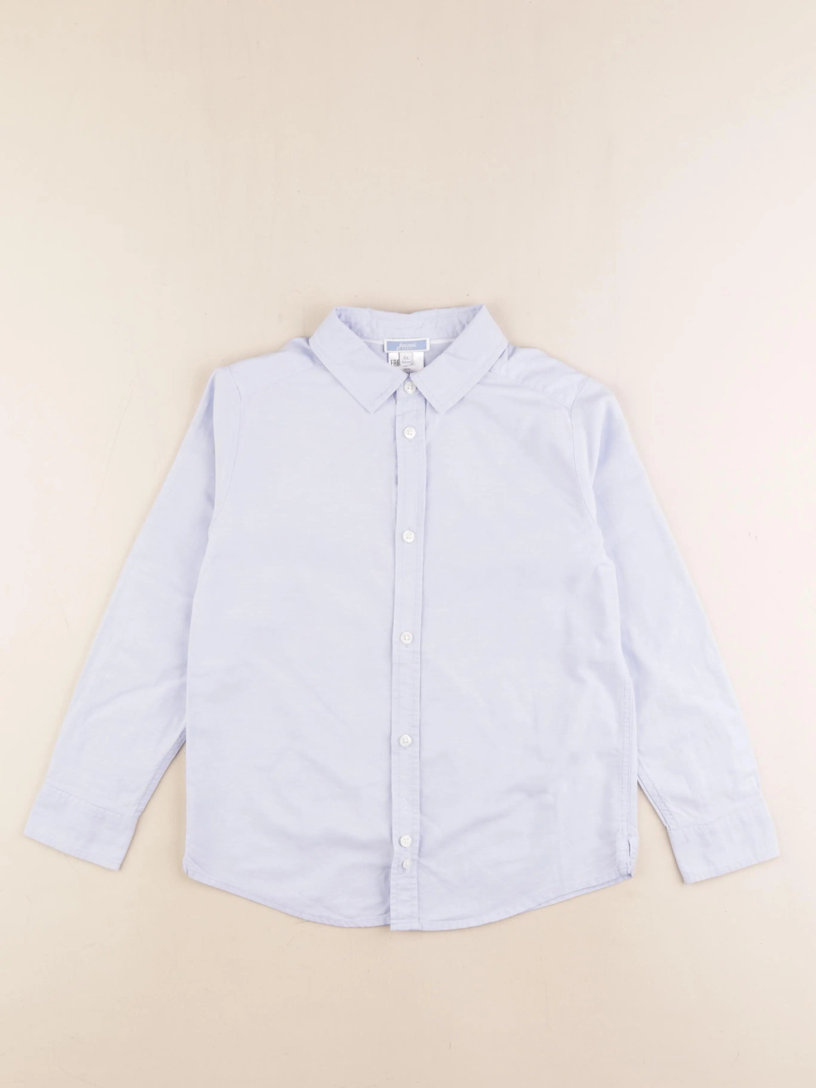 Jacadi - chemise bleu - 8 ans