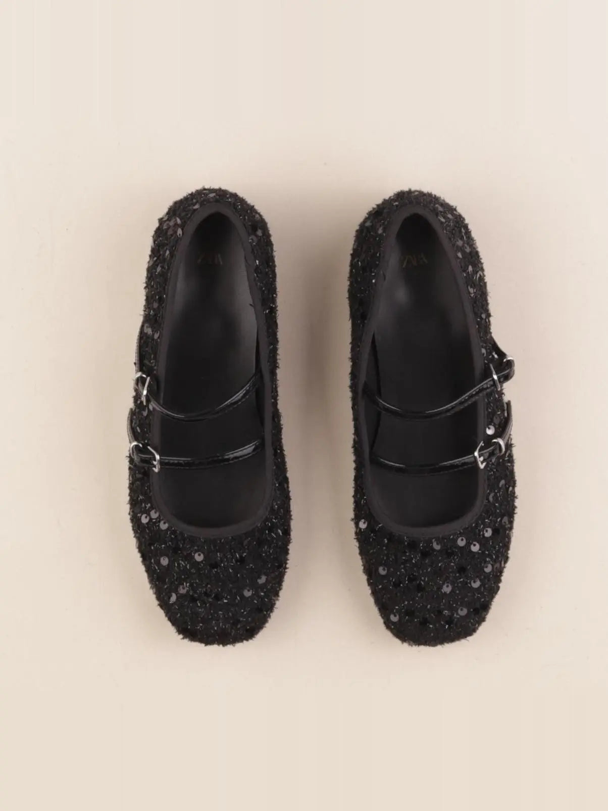 Zara - ballerines noir - pointure 35
