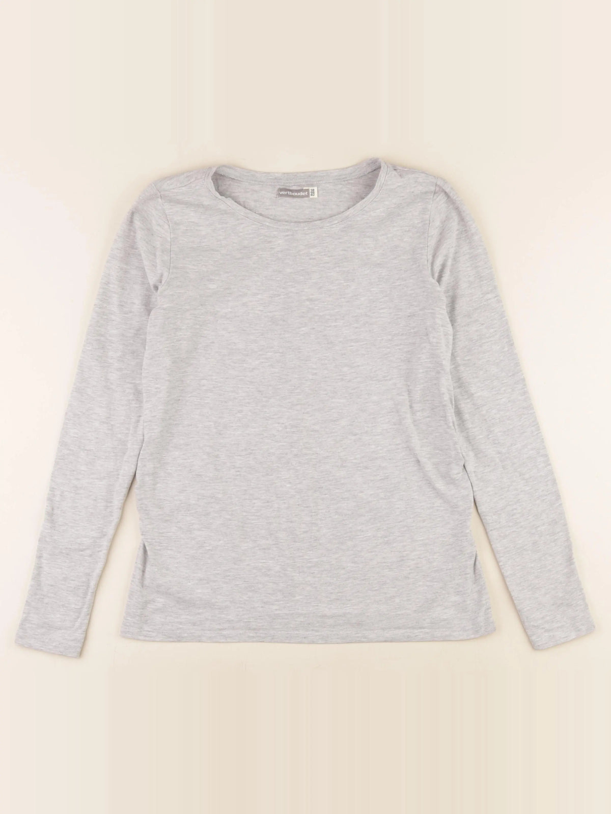 Vertbaudet - tee-shirt grossesse gris - 38 à 40