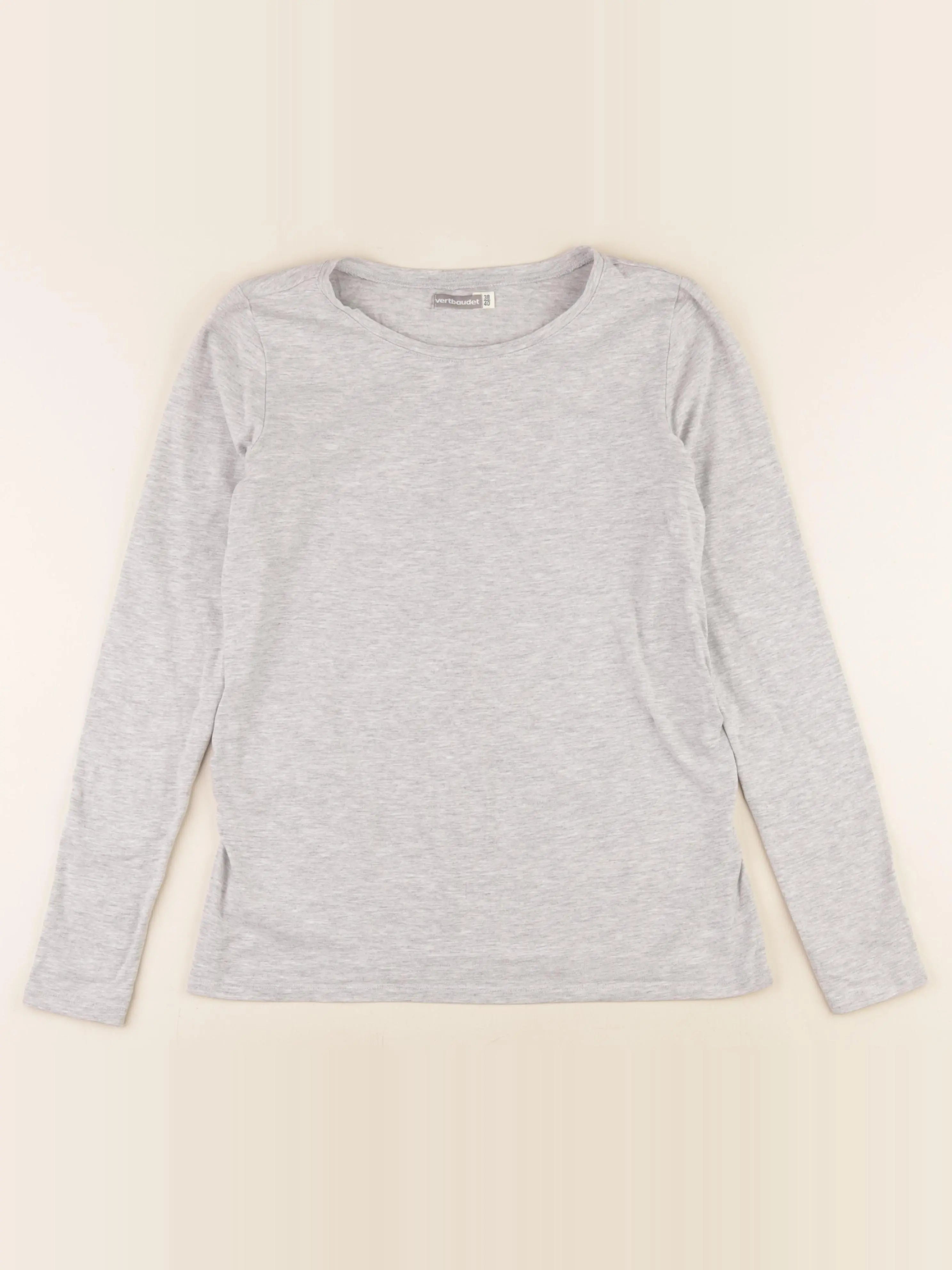 Vertbaudet - tee-shirt grossesse gris - 38 à 40