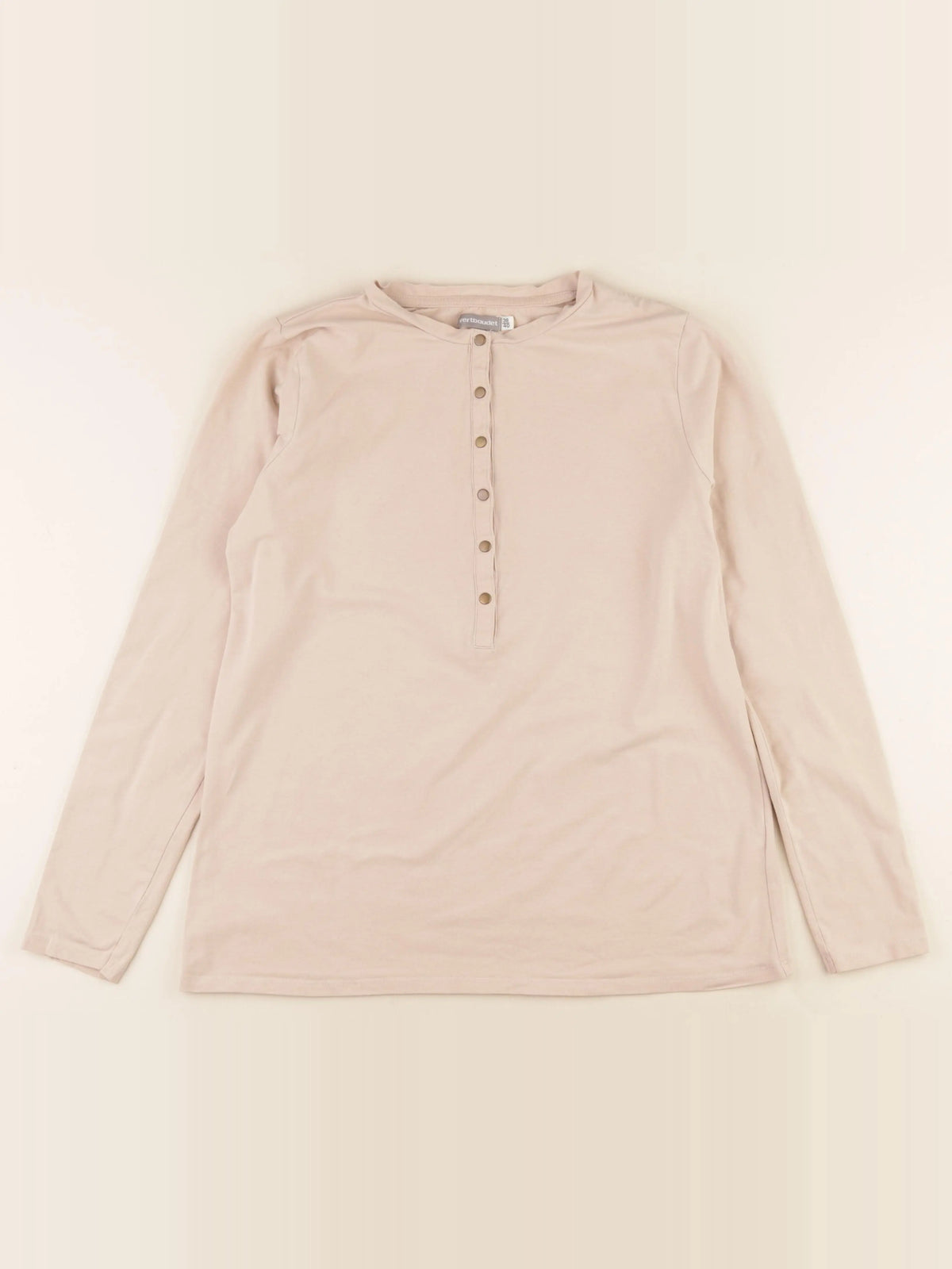 Vertbaudet - tee-shirt grossesse marron - 38 à 40