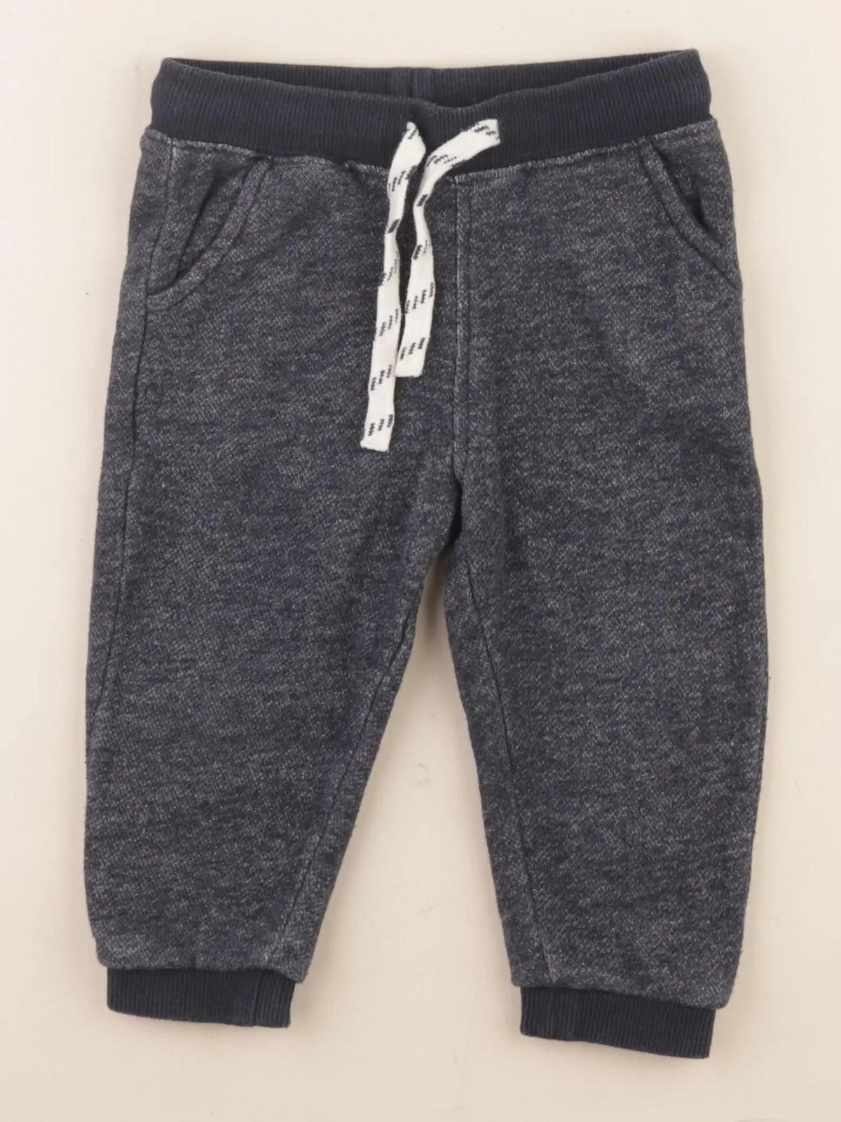 Boutchou - jogging doublé bleu - 12 mois