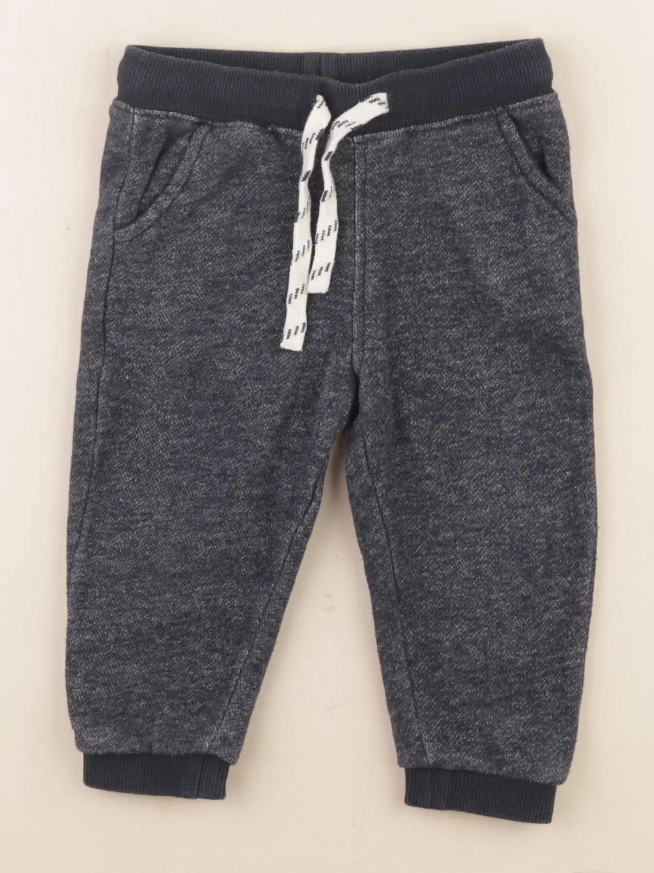 Boutchou - jogging doublé bleu - 12 mois