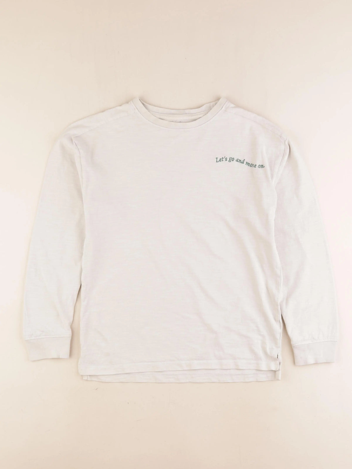 Zara - tee-shirt beige - 11/12 ans