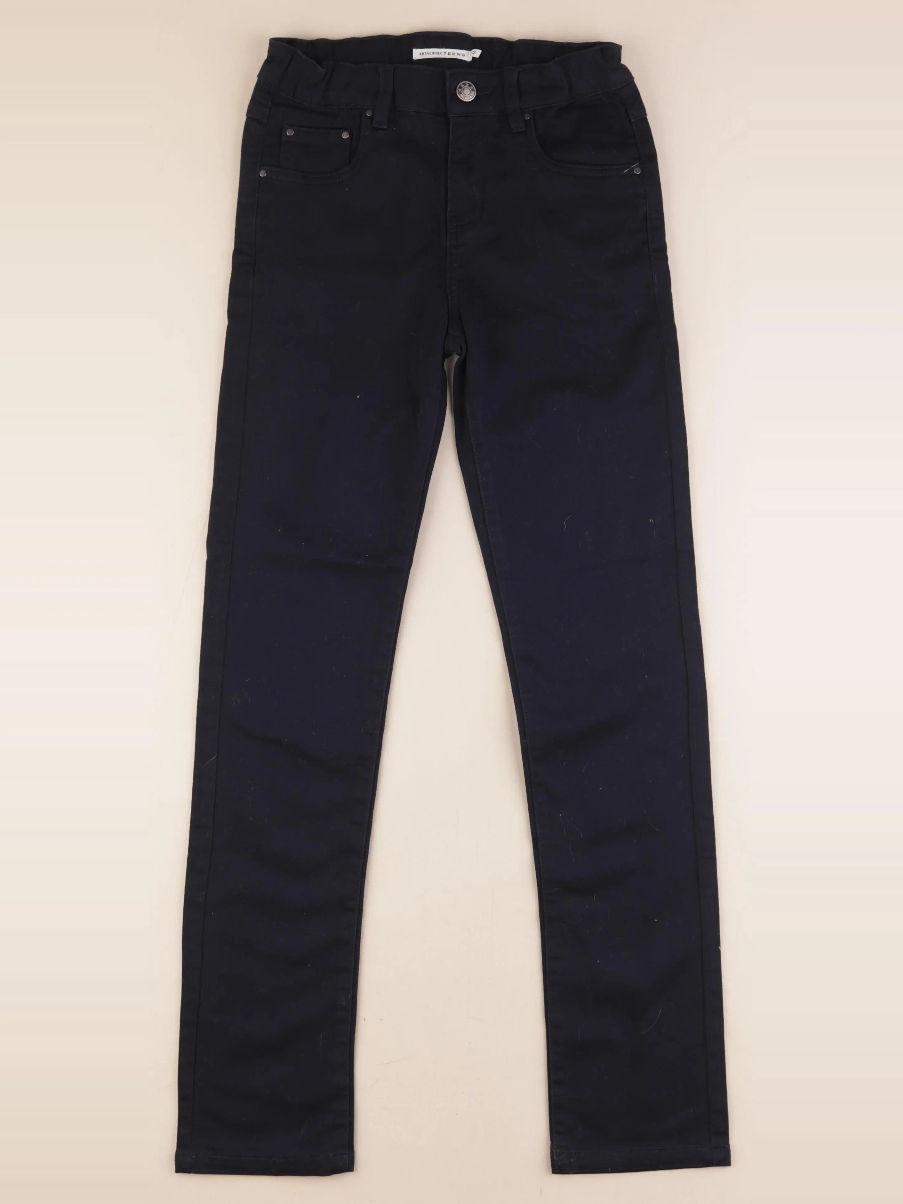 Monoprix - pantalon bleu - 12 ans
