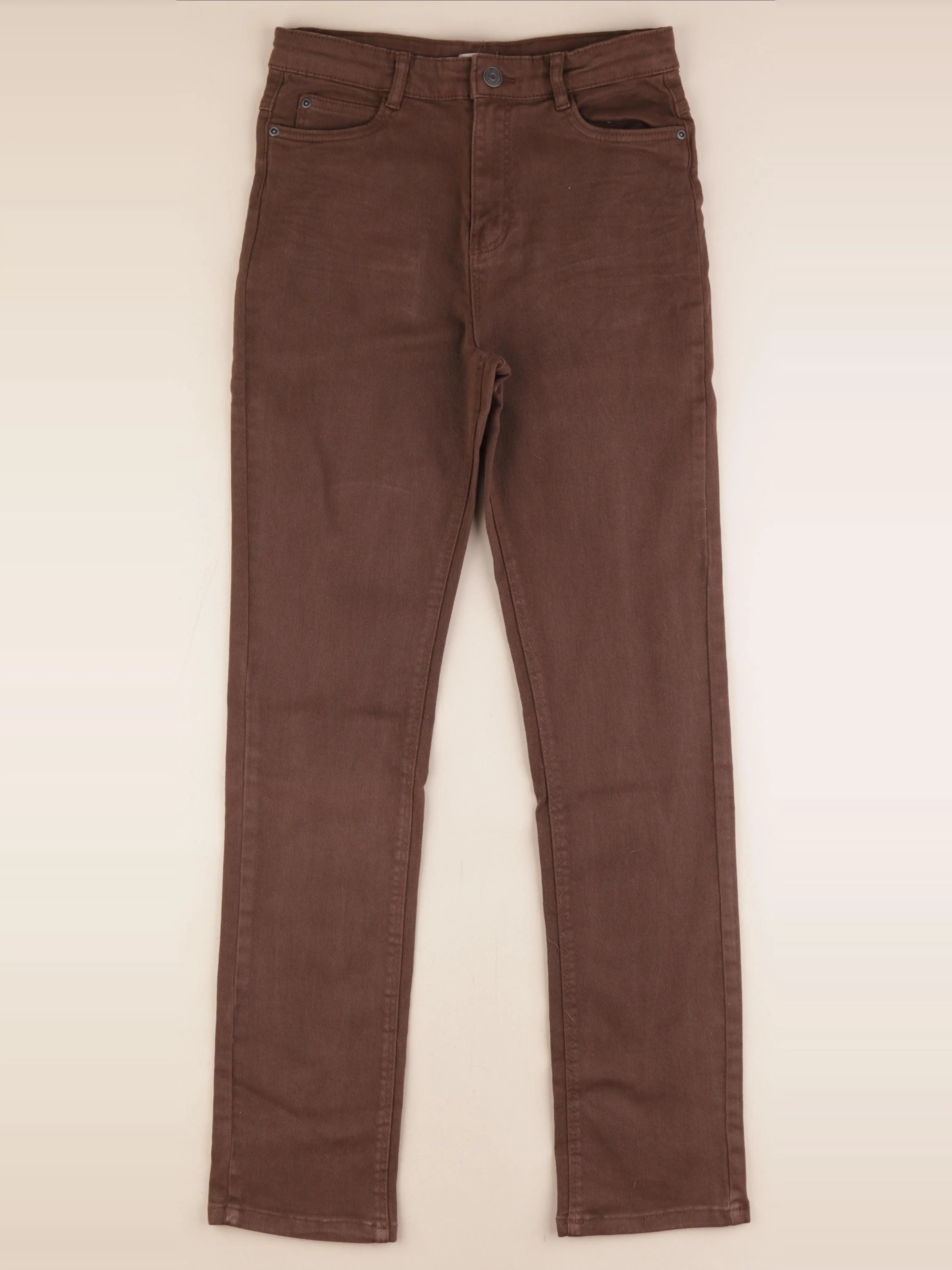 Vertbaudet - jean marron - 14 ans