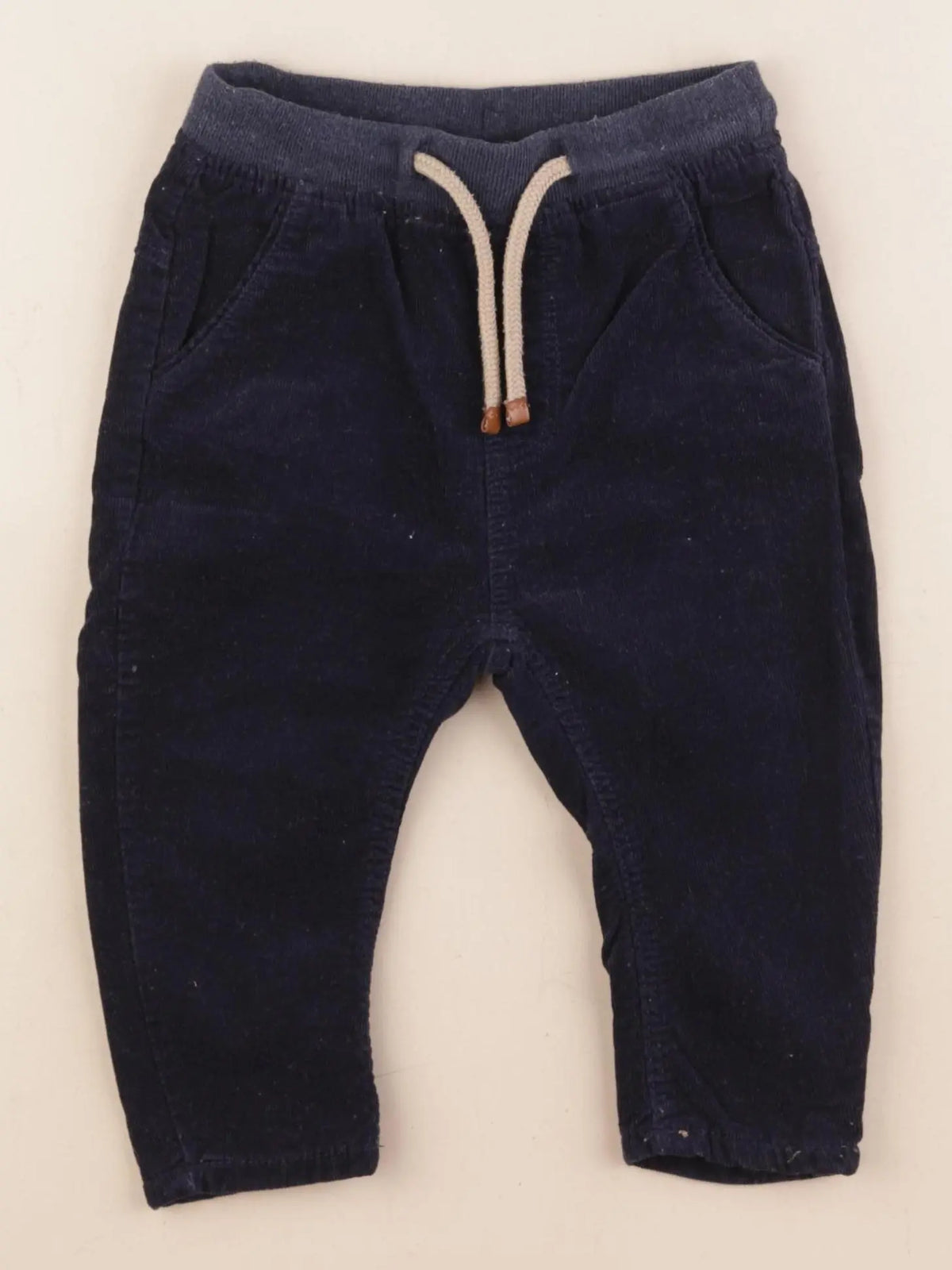 Zara - pantalon bleu - 12/18 mois