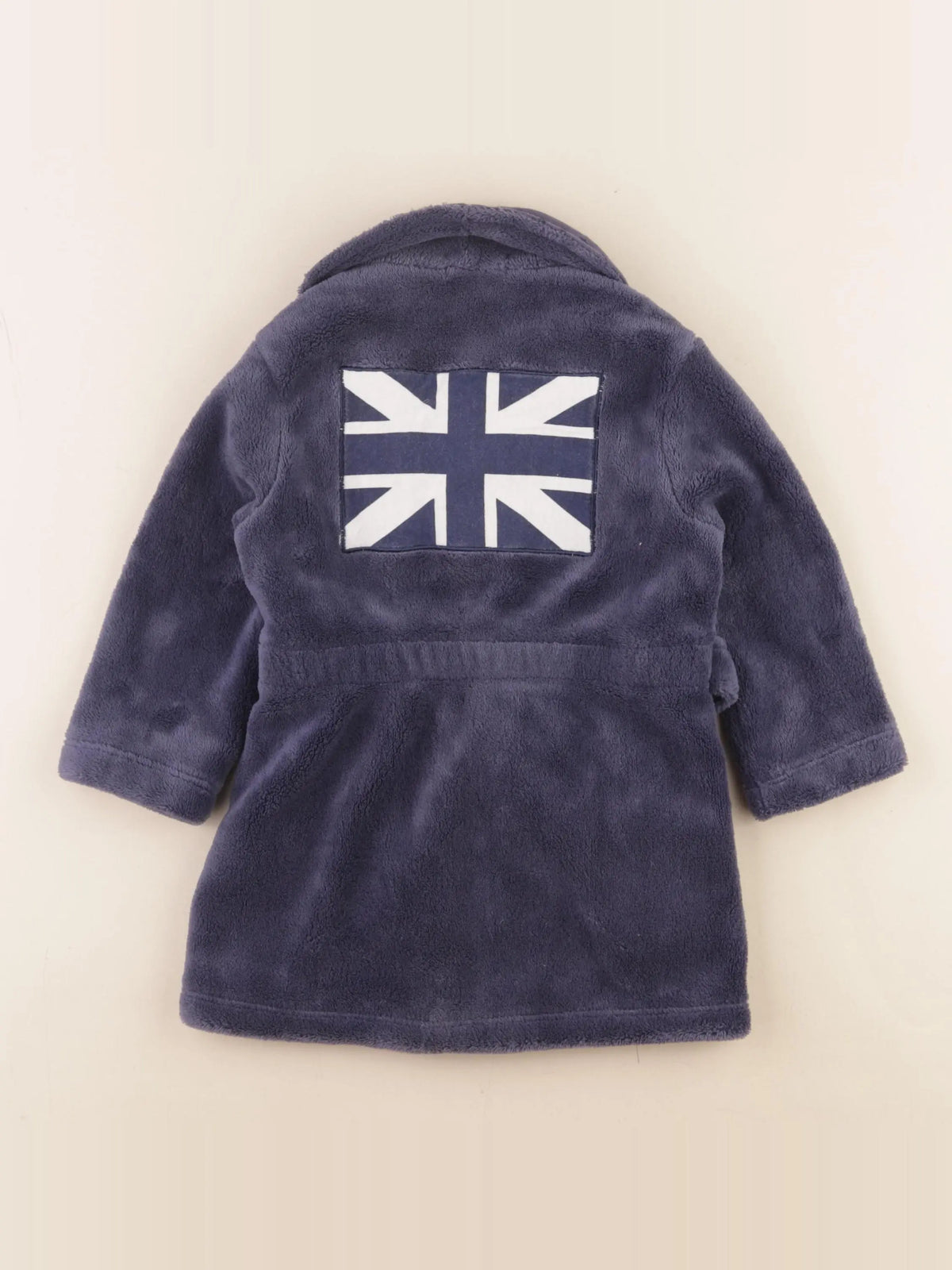 Vertbaudet - robe de chambre imprimé dos bleu - 2 ans