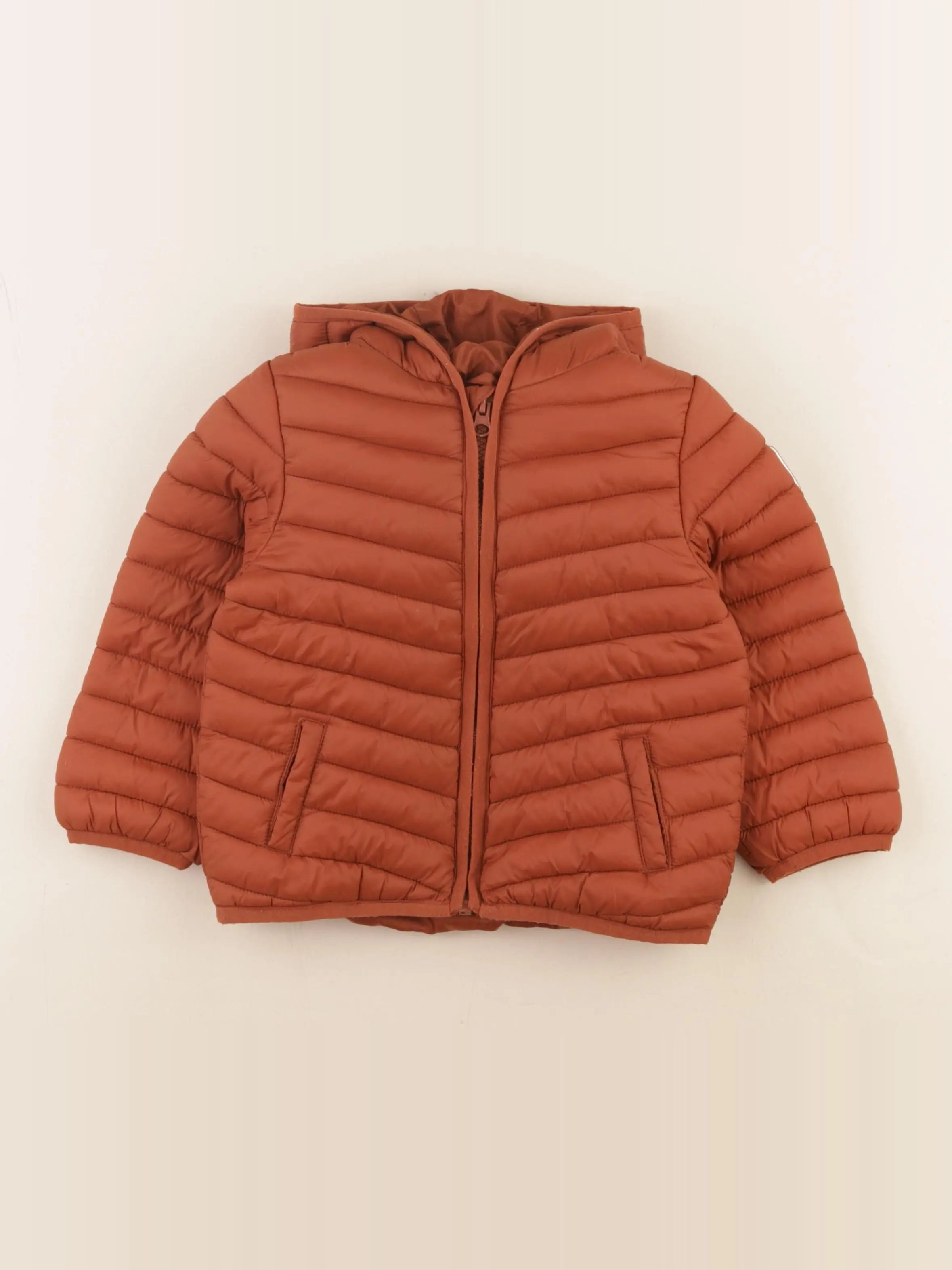 Vertbaudet - doudoune marron - 36 mois