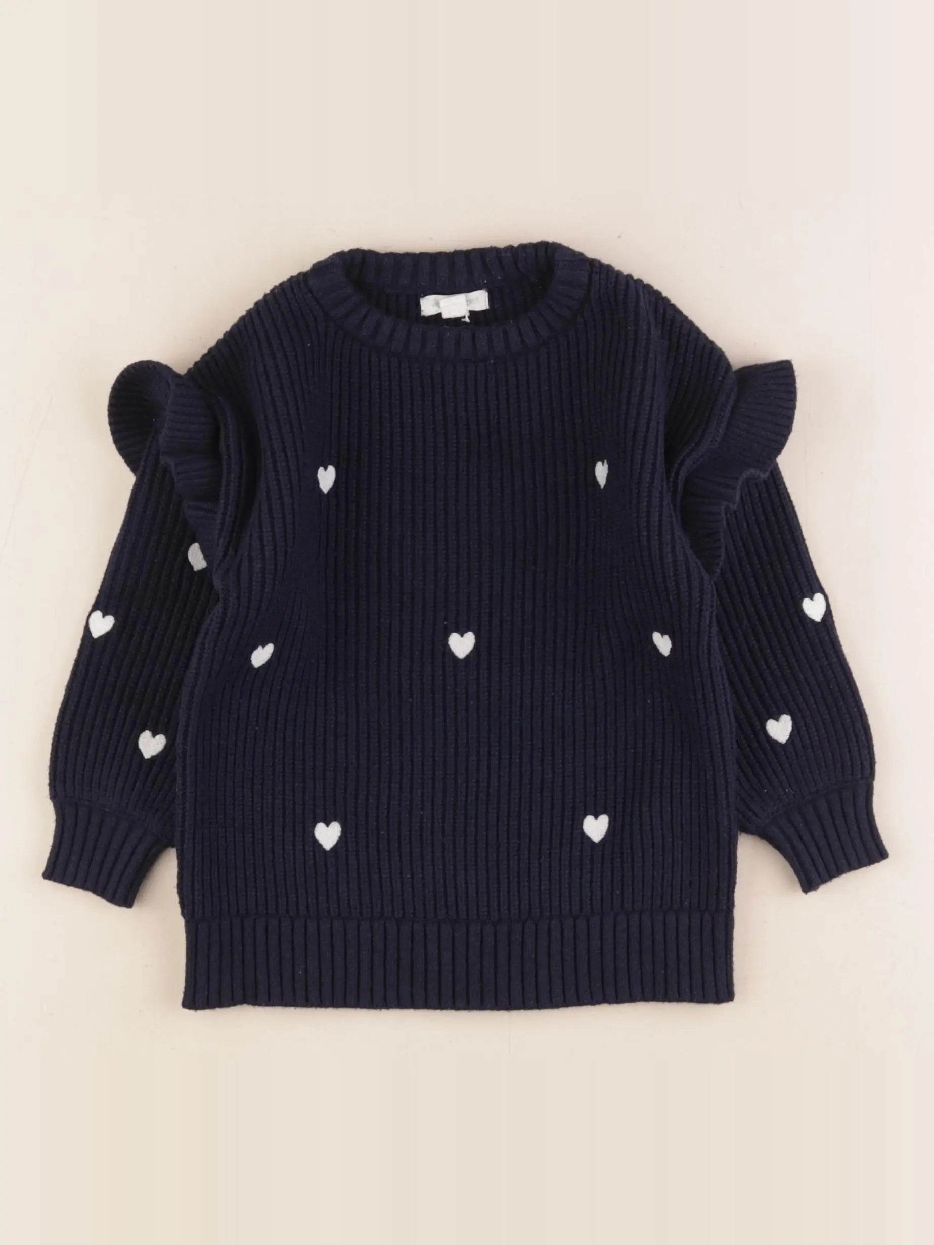 Vertbaudet - pull bleu - 3 ans