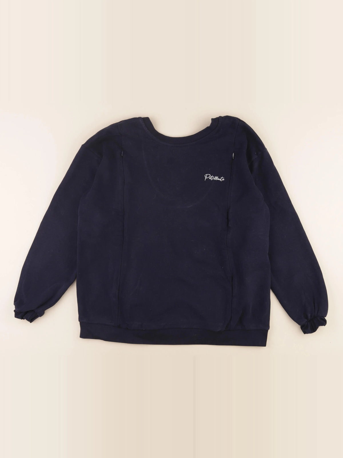 Envie de fraise - sweat allaitement, grossesse bleu - 34 à 36