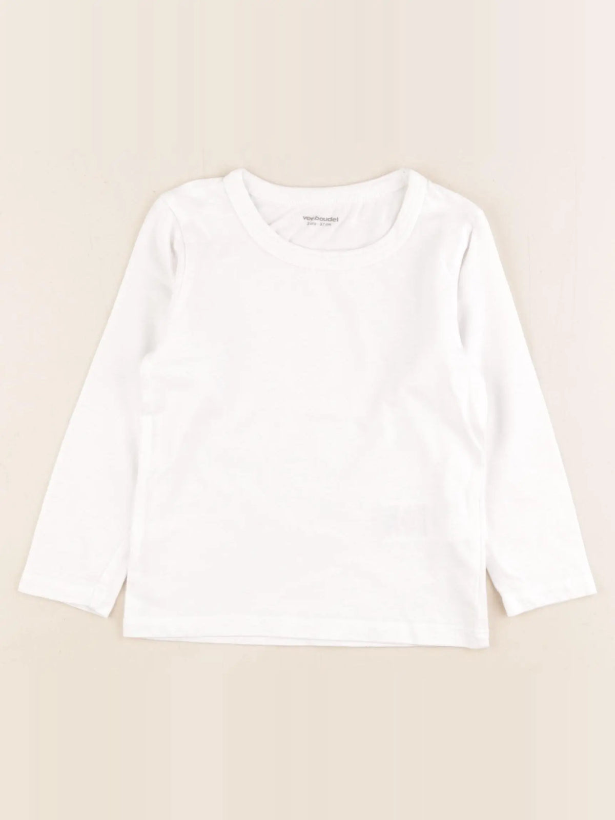 Vertbaudet - maillot de corps blanc - 3 ans