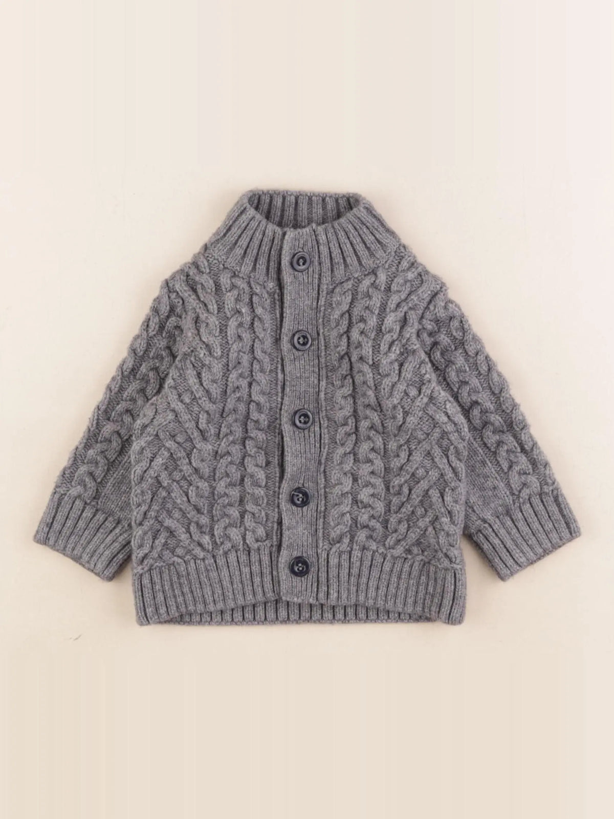 Jacadi - gilet gris - 6 mois