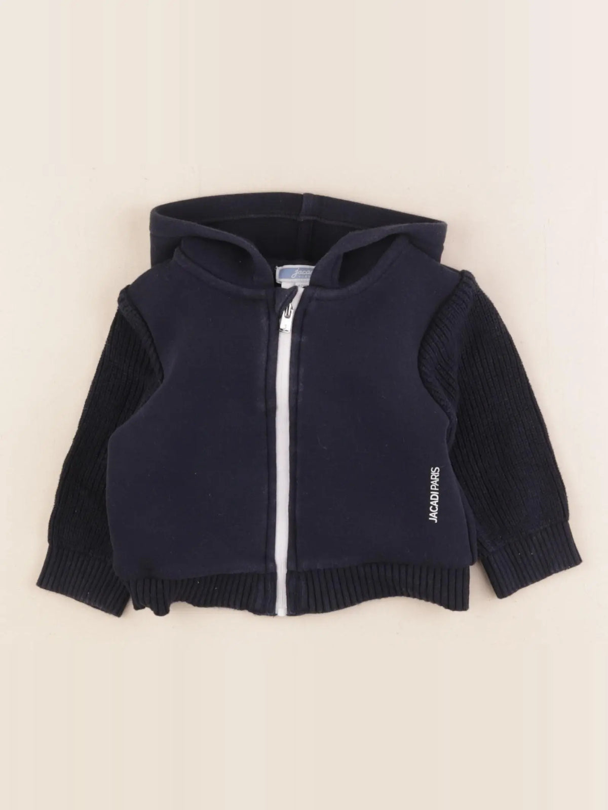 Jacadi - veste bleu - 6 mois