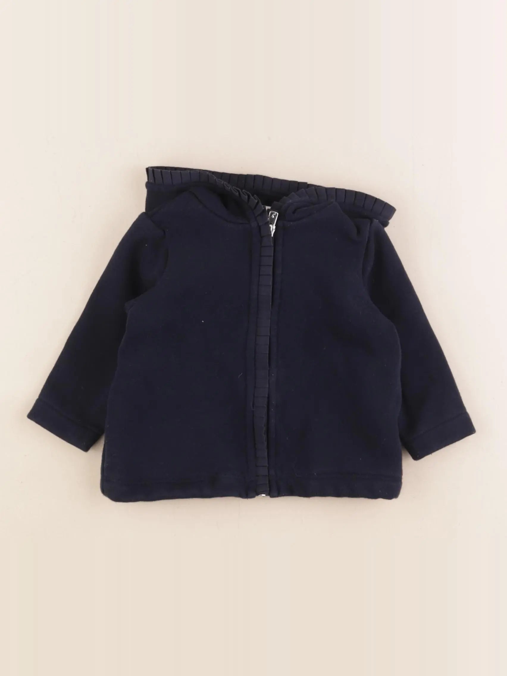 Jacadi - veste bleu - 6 mois