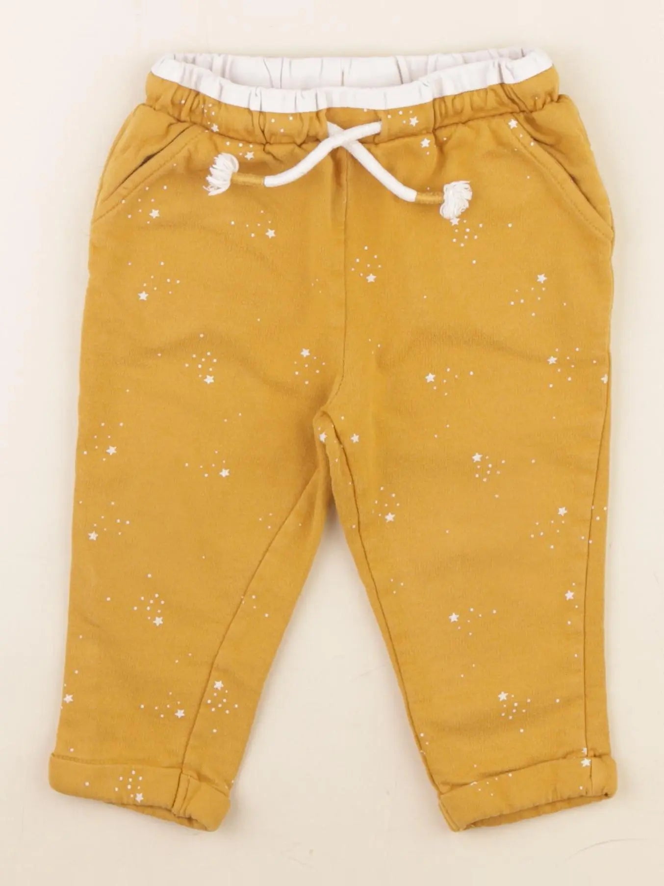 La Redoute - pantalon jaune - 18 mois