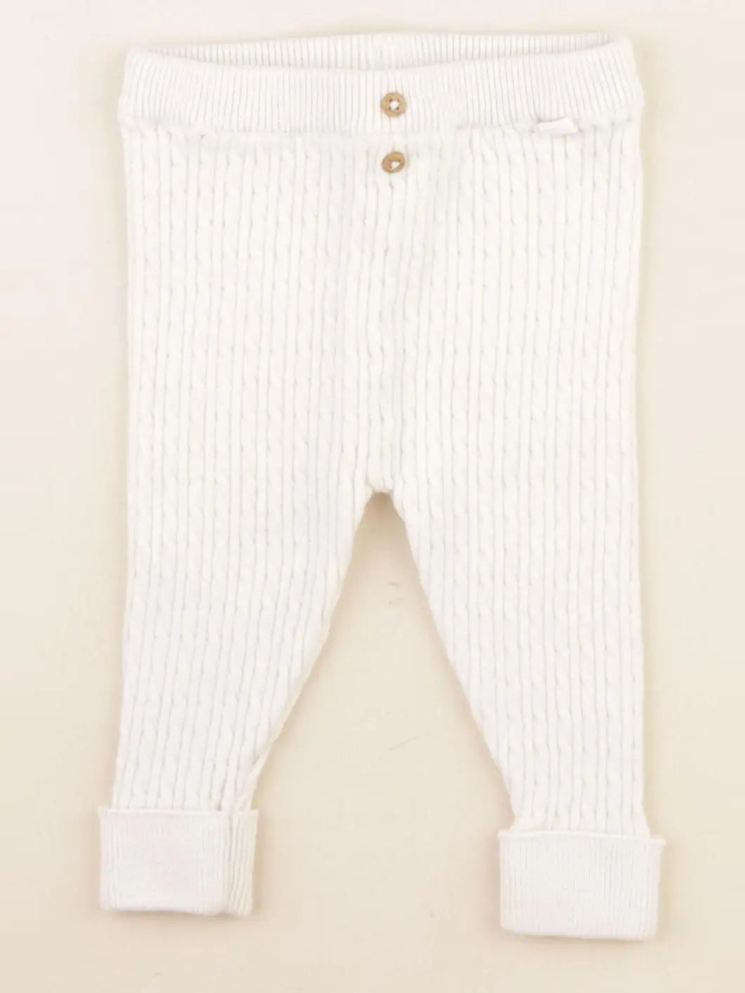 Tape à l'oeil - legging beige - 6 mois