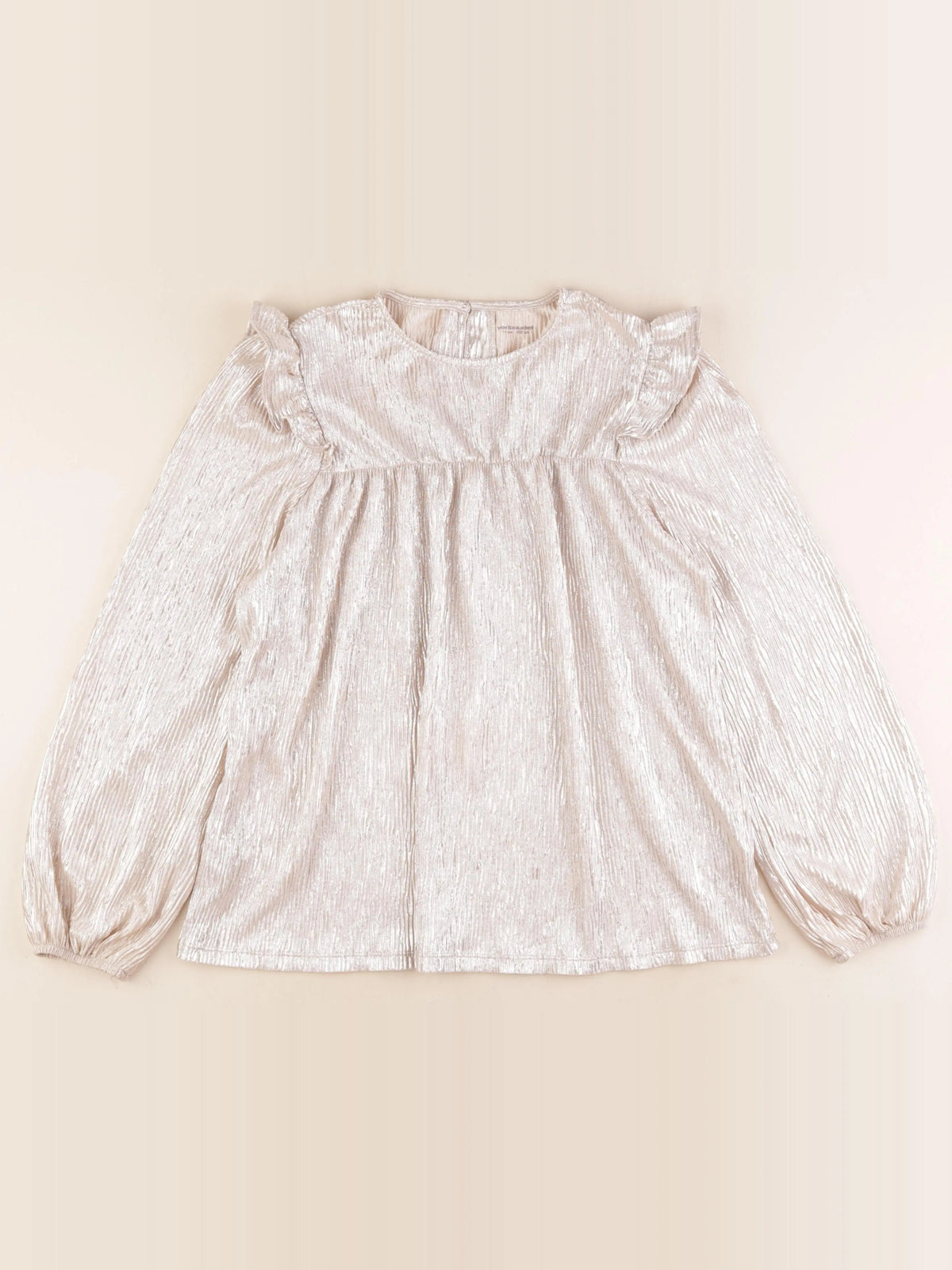Vertbaudet - blouse or - 14 ans